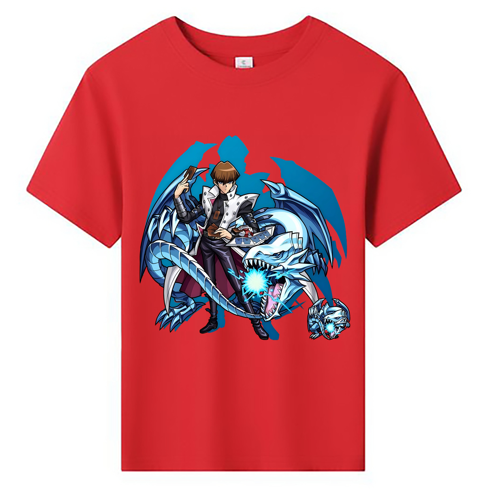 （画像用） 遊☆戯☆王 Yu-Gi-Oh! 綿100％キッズTシャツ（フロントプリント）