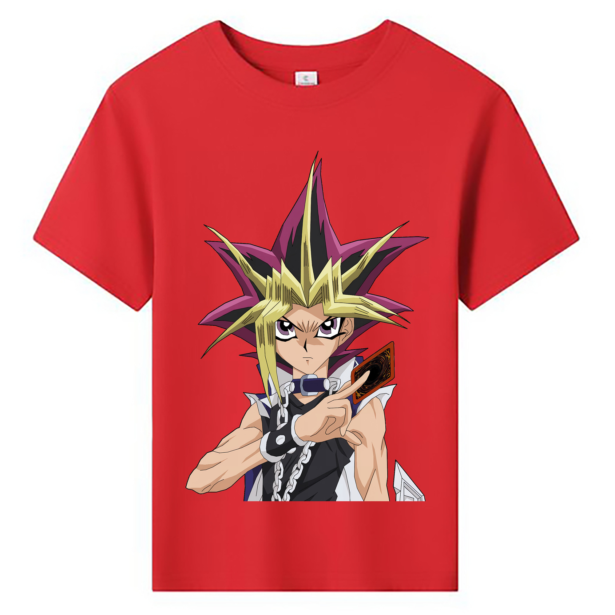 （画像用） 遊☆戯☆王 Yu-Gi-Oh! 綿100％キッズTシャツ（フロントプリント）