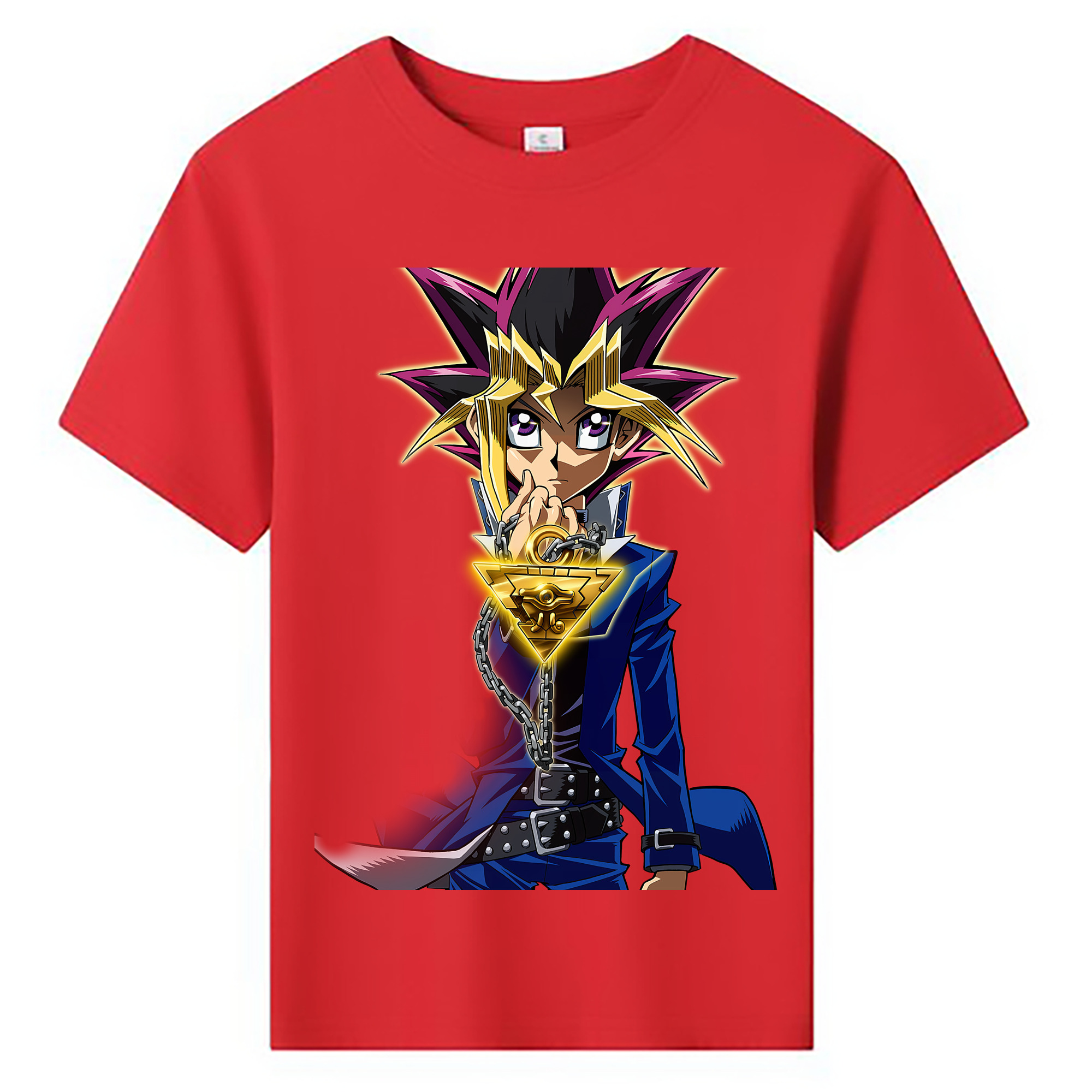 （画像用） 遊☆戯☆王 Yu-Gi-Oh! 綿100％キッズTシャツ（フロントプリント）