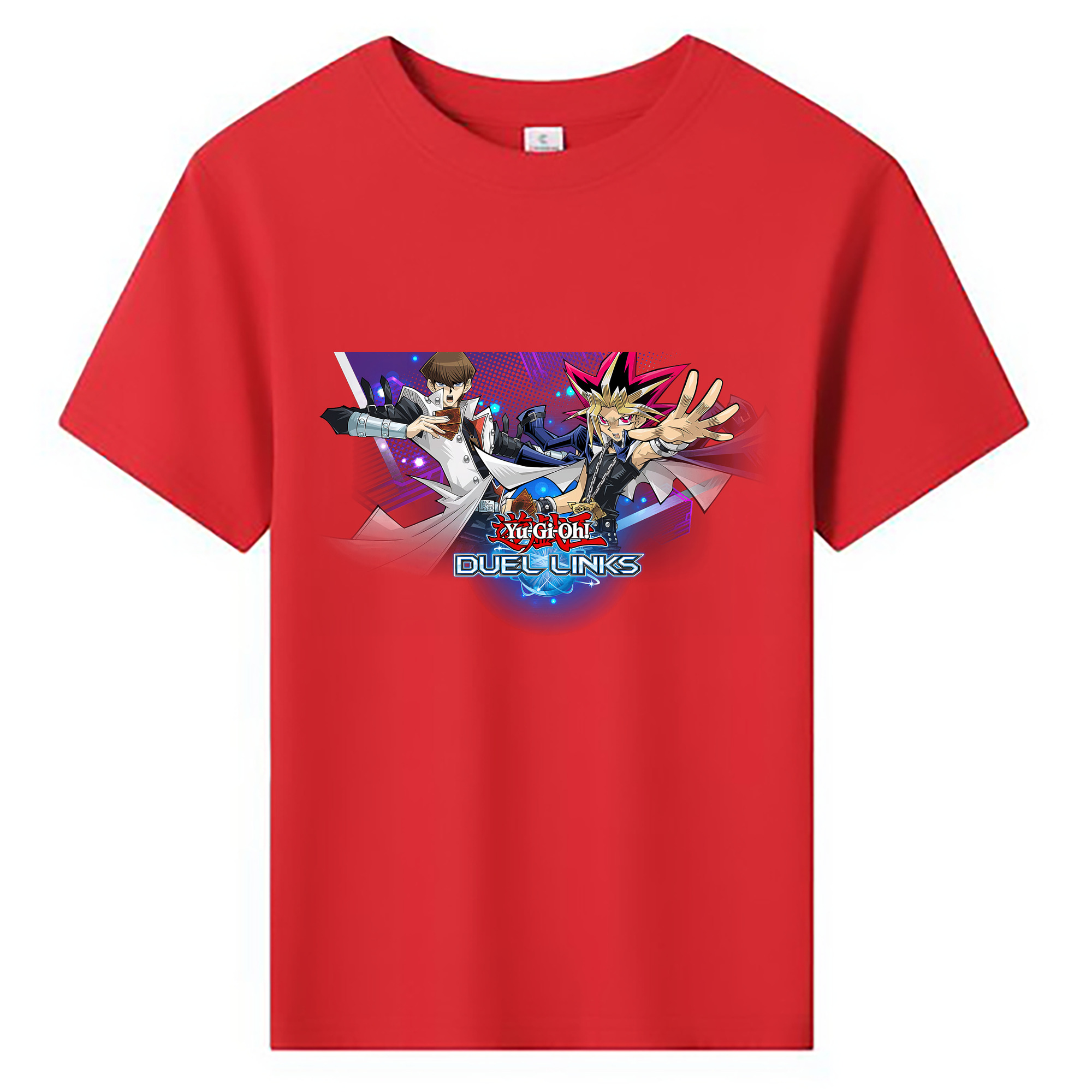 （画像用） 遊☆戯☆王 Yu-Gi-Oh! 綿100％キッズTシャツ（フロントプリント）