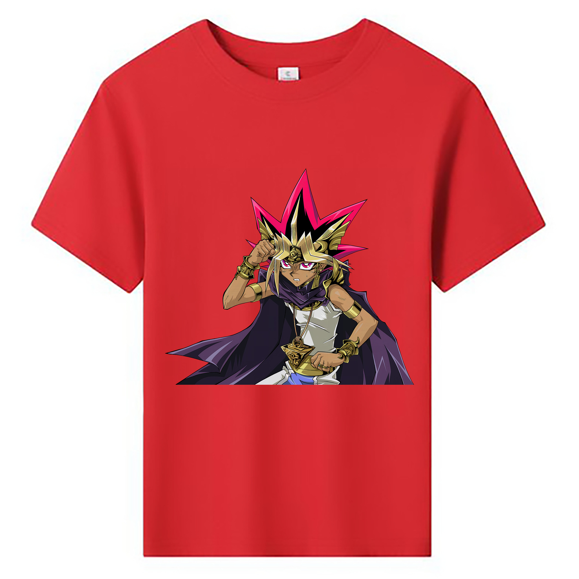 （画像用） 遊☆戯☆王 Yu-Gi-Oh! 綿100％キッズTシャツ（フロントプリント）