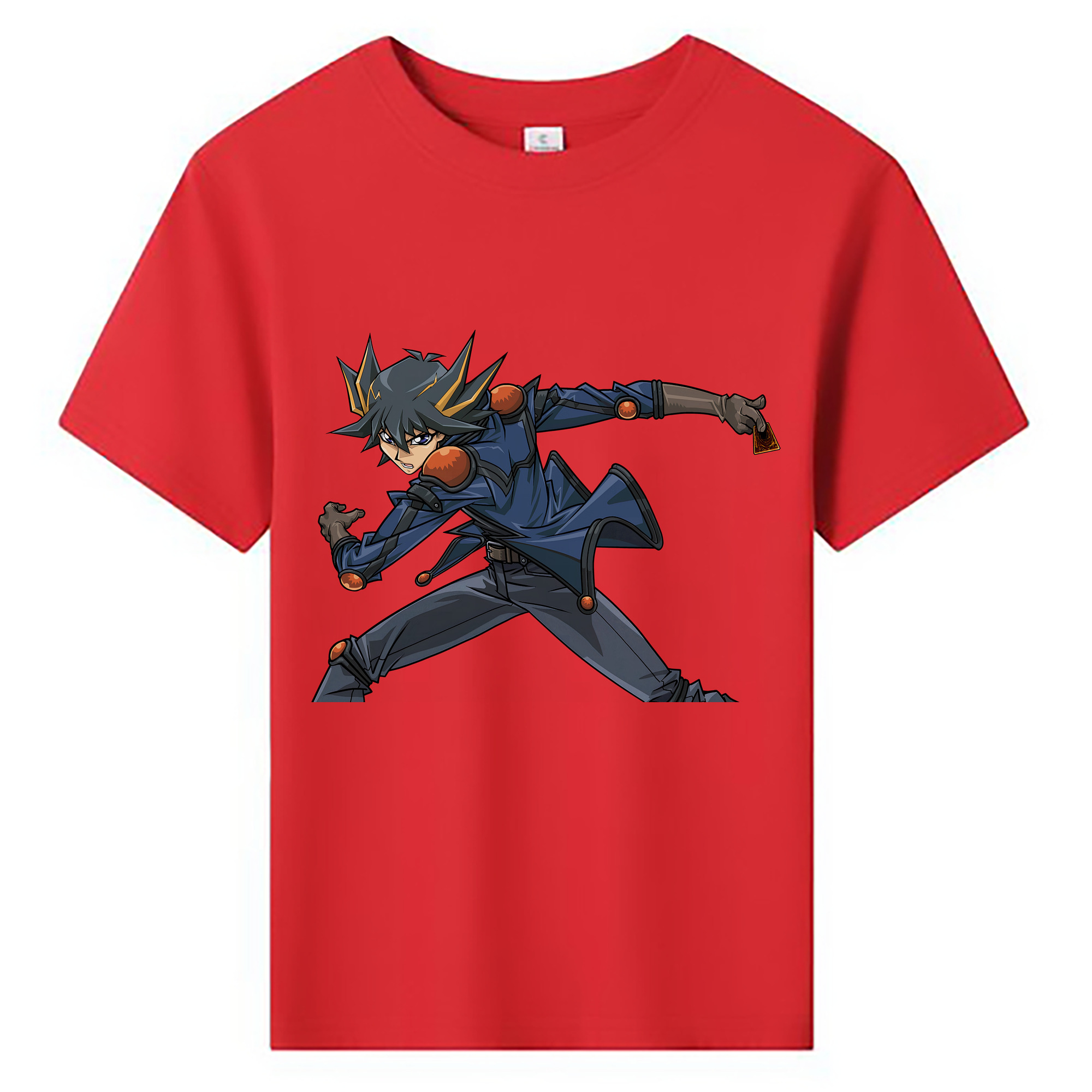 （画像用） 遊☆戯☆王 Yu-Gi-Oh! 綿100％キッズTシャツ（フロントプリント）