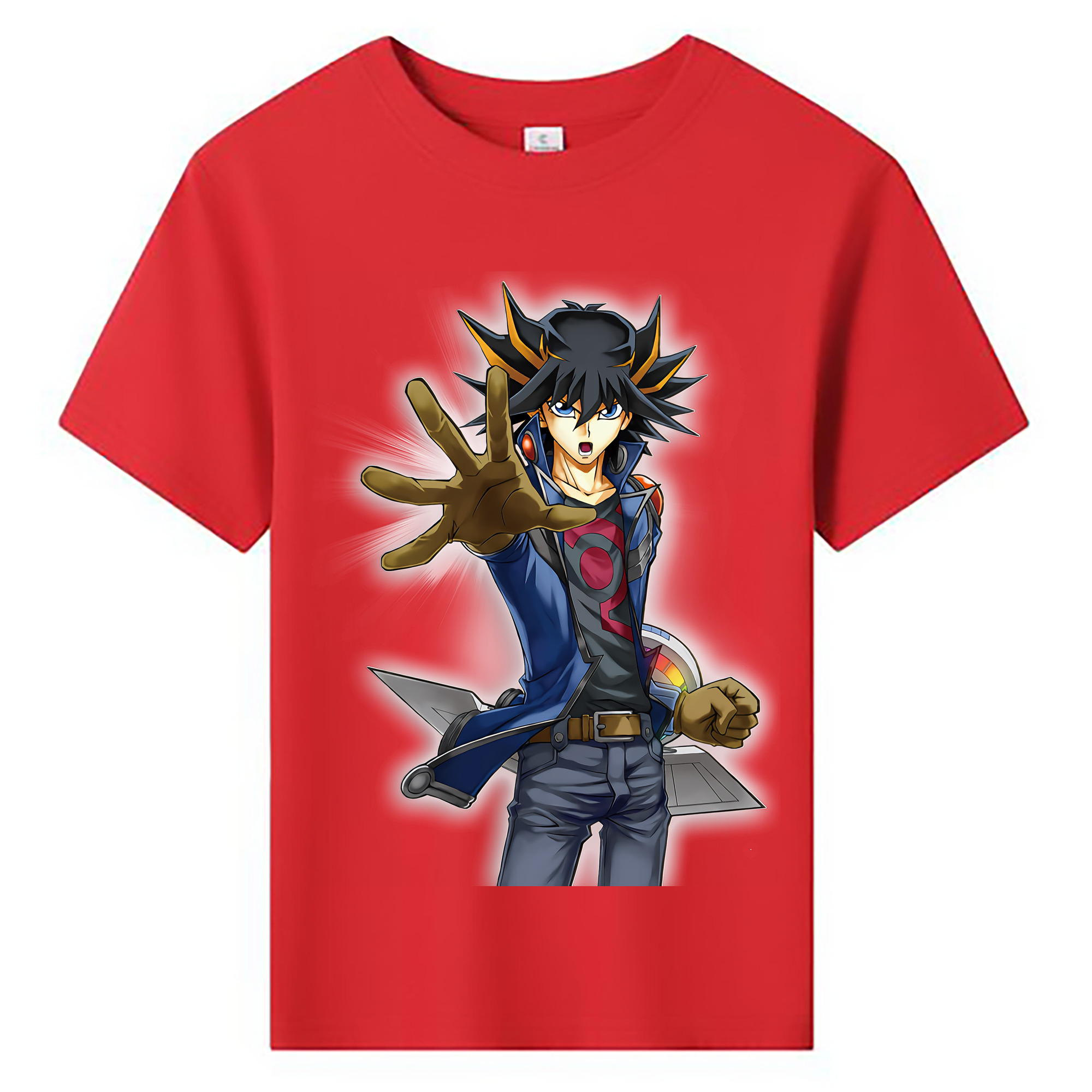 （画像用） 遊☆戯☆王 Yu-Gi-Oh! 綿100％キッズTシャツ（フロントプリント）