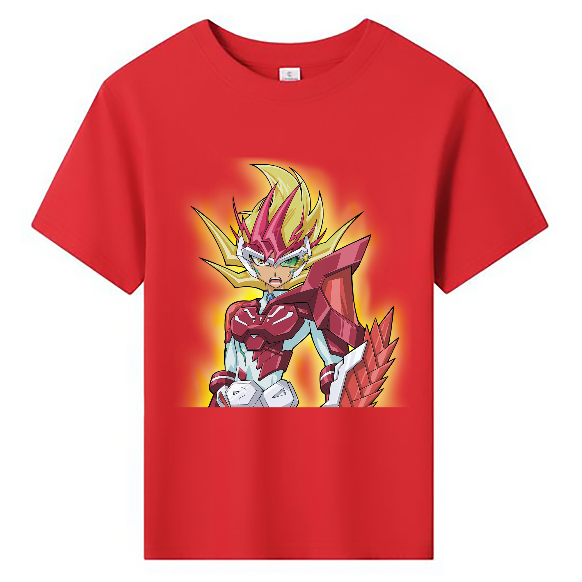 （画像用） 遊☆戯☆王 Yu-Gi-Oh! 綿100％キッズTシャツ（フロントプリント）