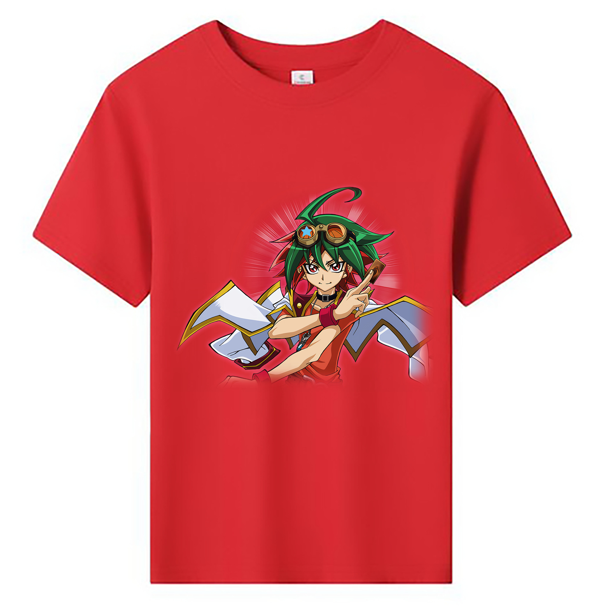 （画像用） 遊☆戯☆王 Yu-Gi-Oh! 綿100％キッズTシャツ（フロントプリント）