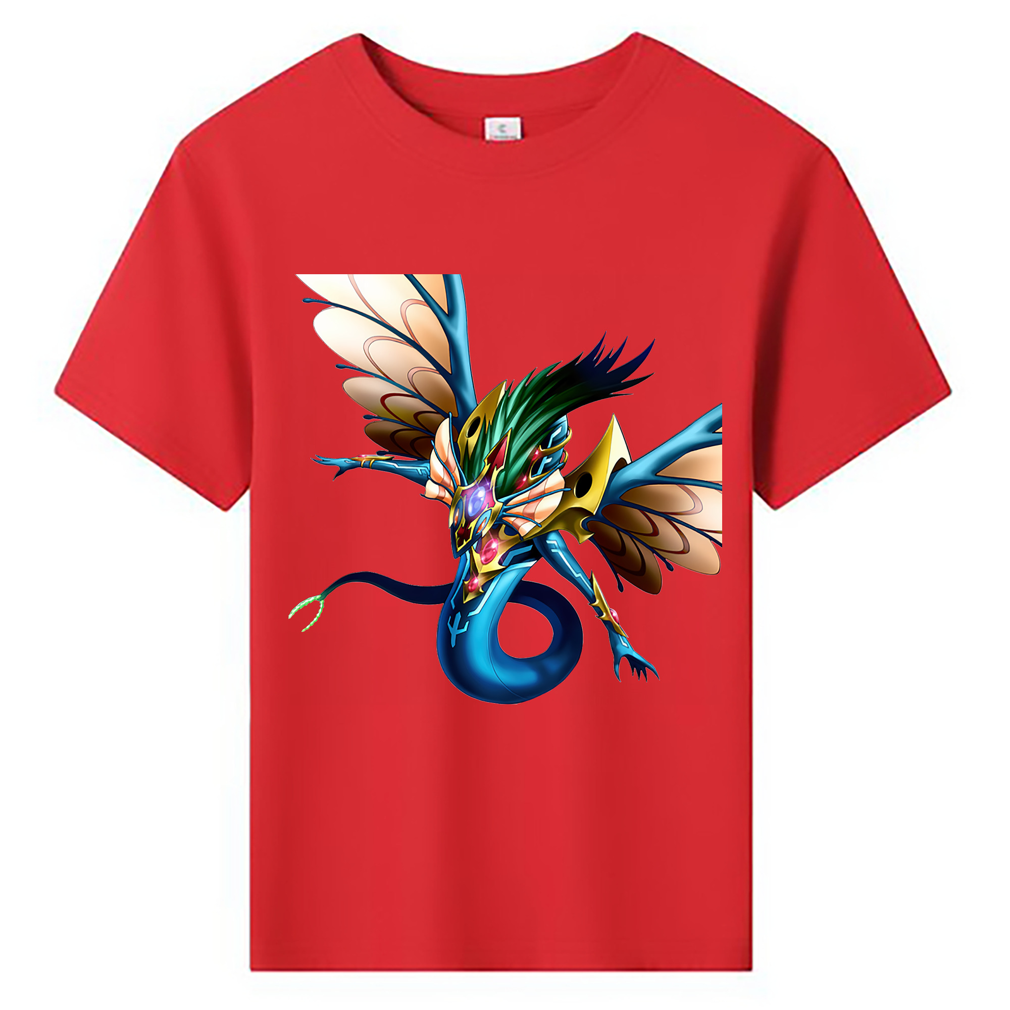 （画像用） 遊☆戯☆王 Yu-Gi-Oh! 綿100％キッズTシャツ（フロントプリント）