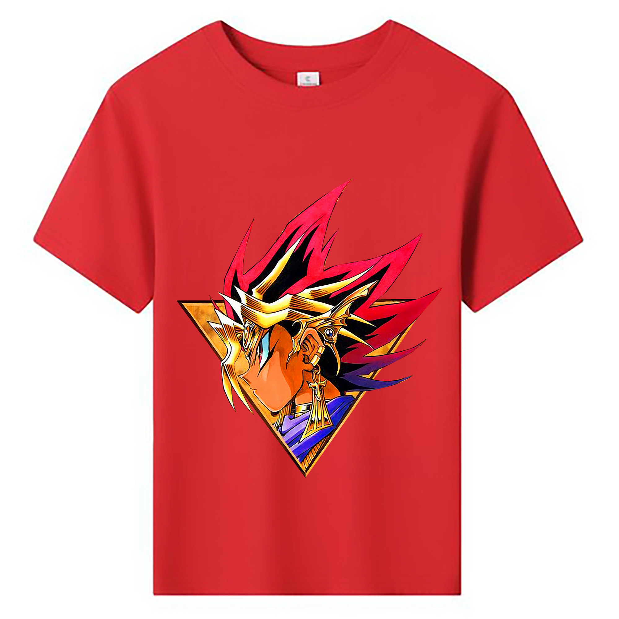 （画像用） 遊☆戯☆王 Yu-Gi-Oh! 綿100％キッズTシャツ（フロントプリント）