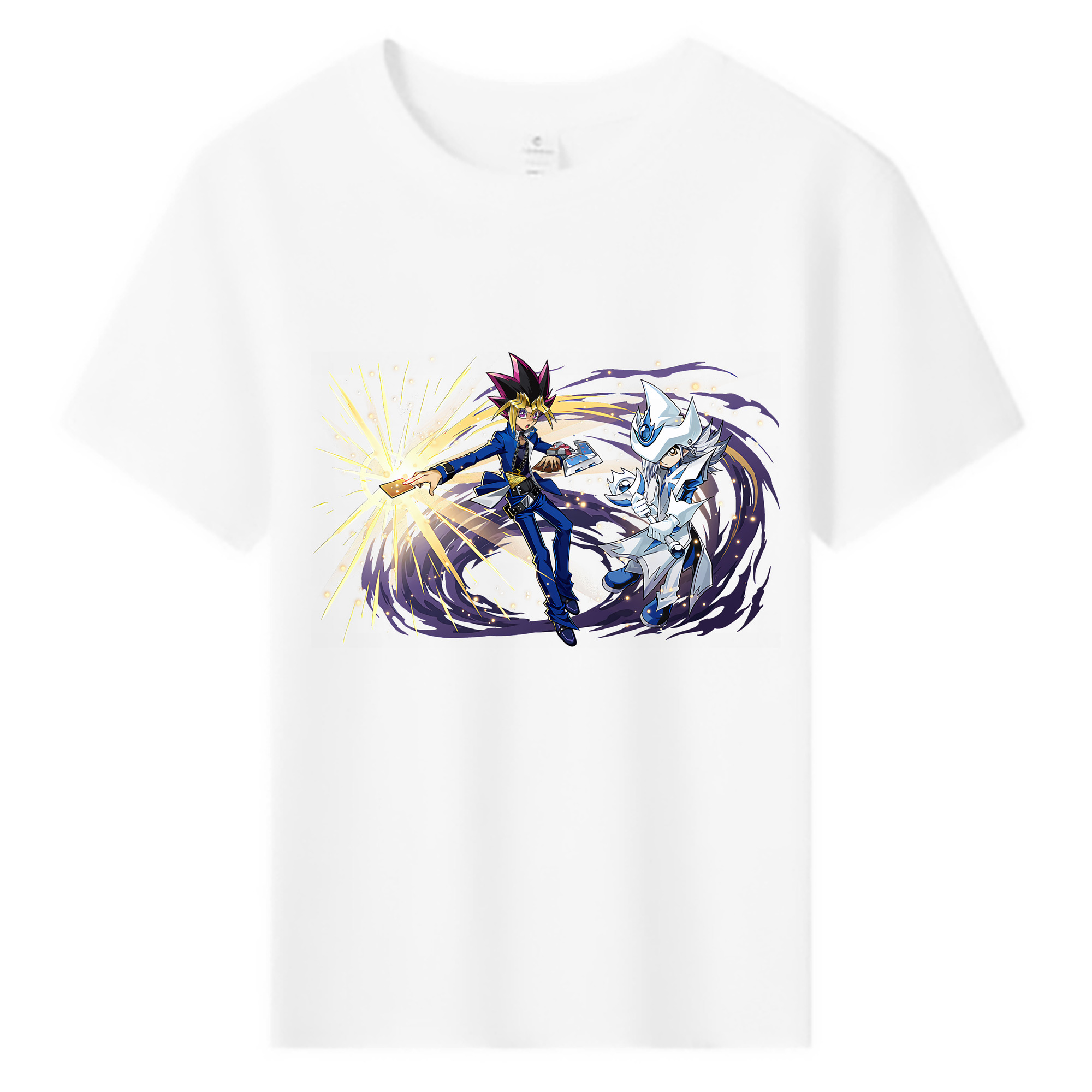 （画像用） 遊☆戯☆王 Yu-Gi-Oh! 綿100％キッズTシャツ（フロントプリント）