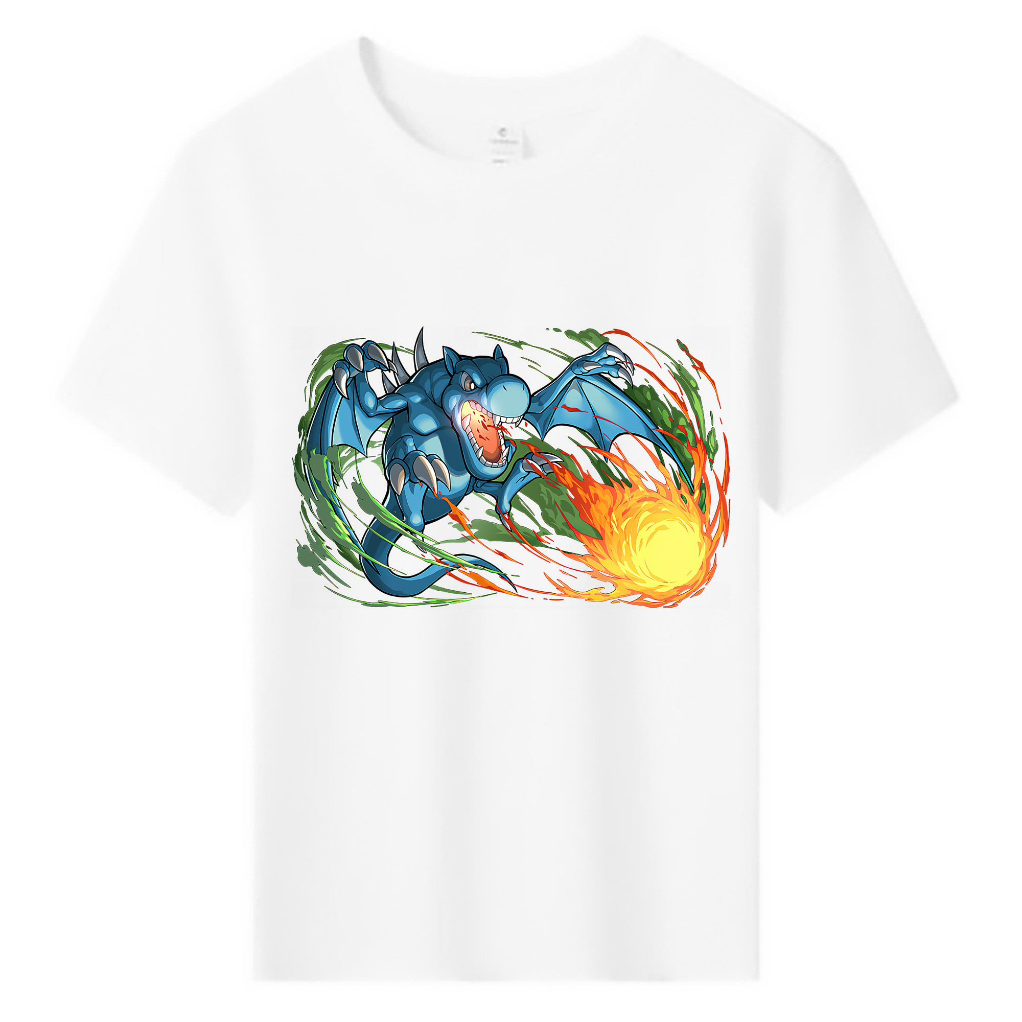（画像用） 遊☆戯☆王 Yu-Gi-Oh! 綿100％キッズTシャツ（フロントプリント）