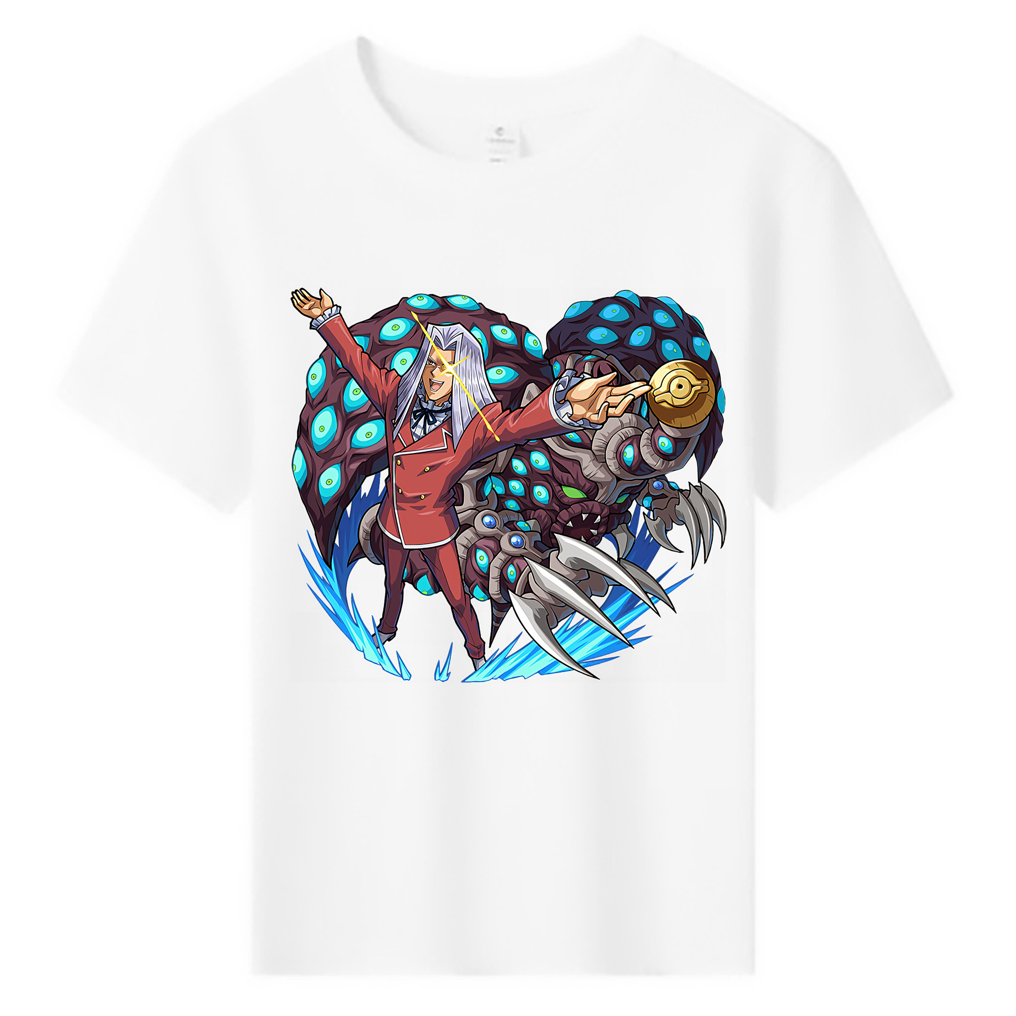 （画像用） 遊☆戯☆王 Yu-Gi-Oh! 綿100％キッズTシャツ（フロントプリント）