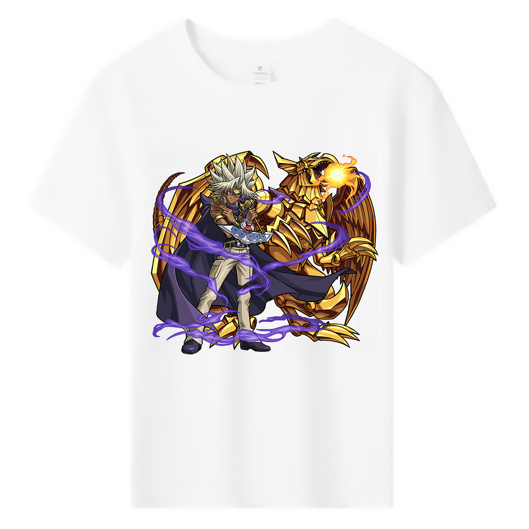 （画像用） 遊☆戯☆王 Yu-Gi-Oh! 綿100％キッズTシャツ（フロントプリント）