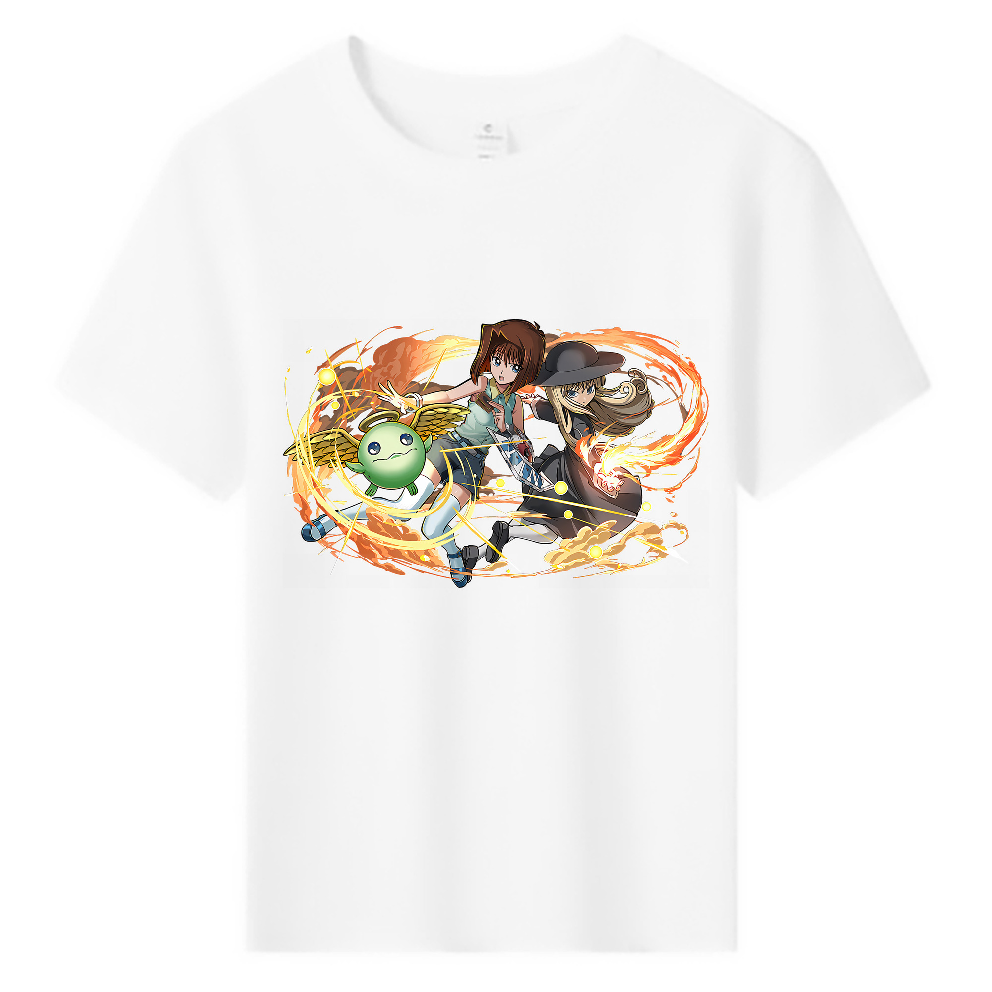 （画像用） 遊☆戯☆王 Yu-Gi-Oh! 綿100％キッズTシャツ（フロントプリント）