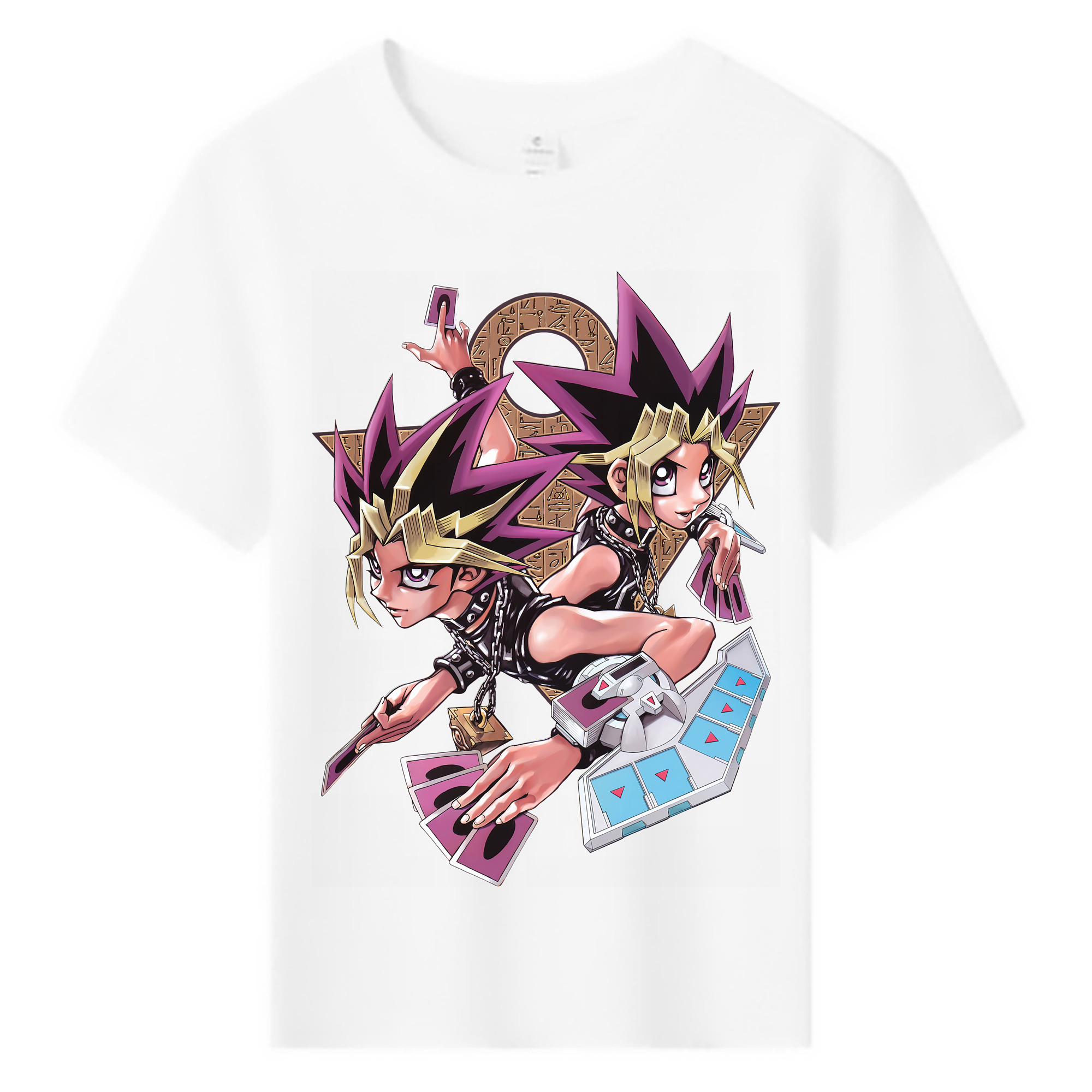 （画像用） 遊☆戯☆王 Yu-Gi-Oh! 綿100％キッズTシャツ（フロントプリント）