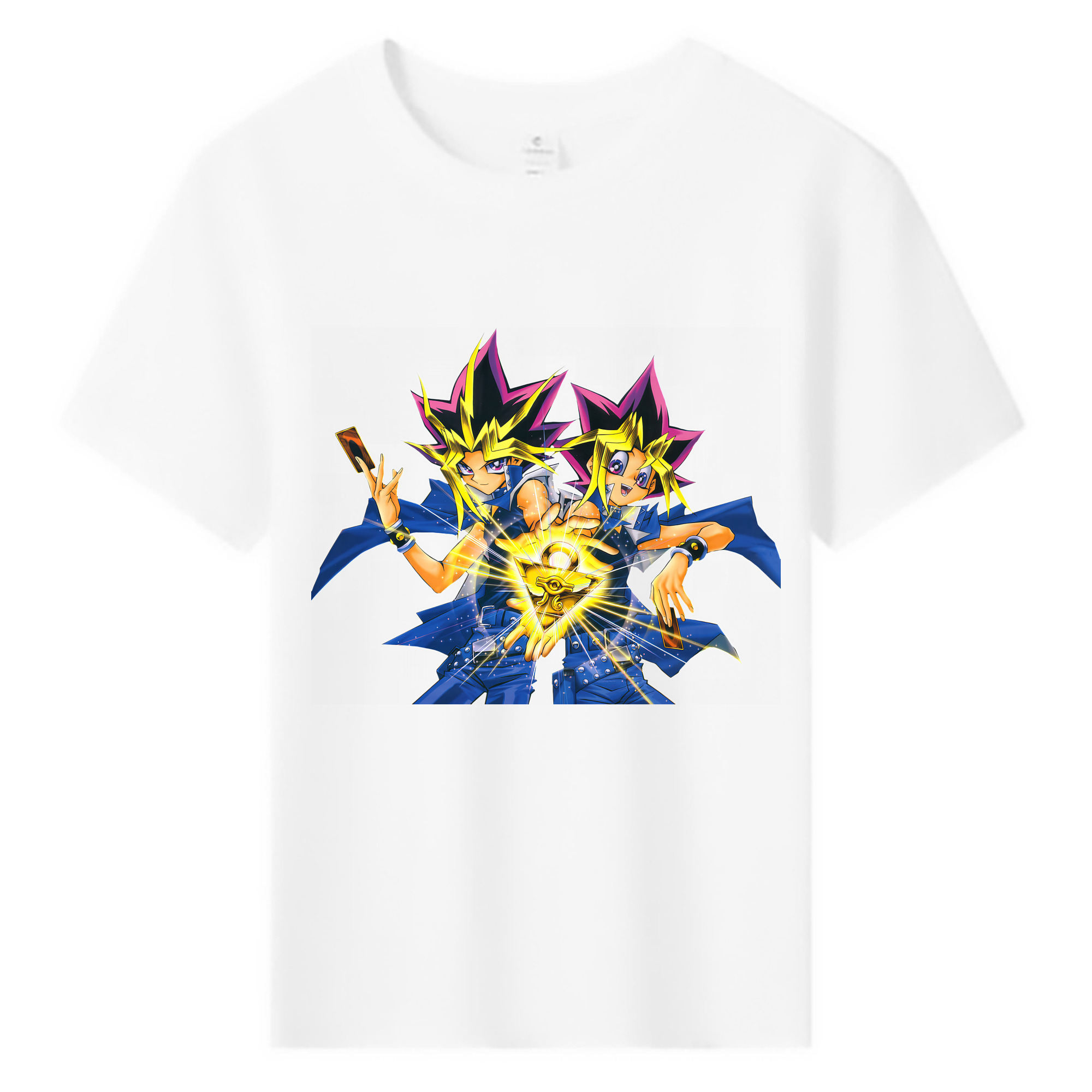 （画像用） 遊☆戯☆王 Yu-Gi-Oh! 綿100％キッズTシャツ（フロントプリント）