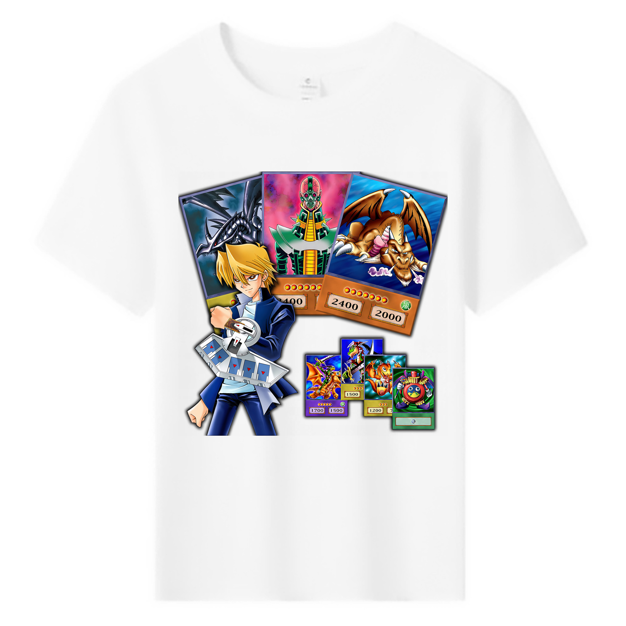 （画像用） 遊☆戯☆王 Yu-Gi-Oh! 綿100％キッズTシャツ（フロントプリント）