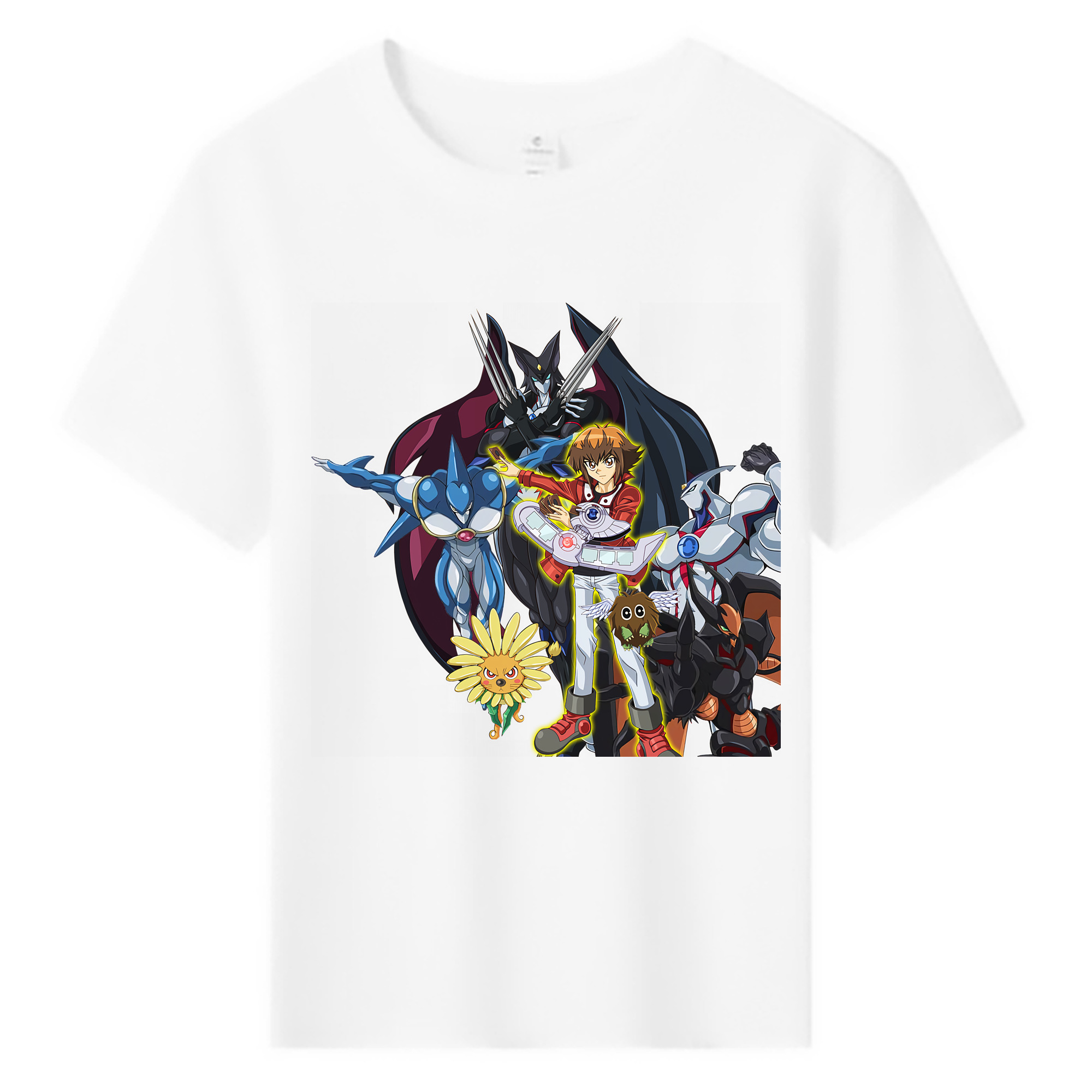 （画像用） 遊☆戯☆王 Yu-Gi-Oh! 綿100％キッズTシャツ（フロントプリント）