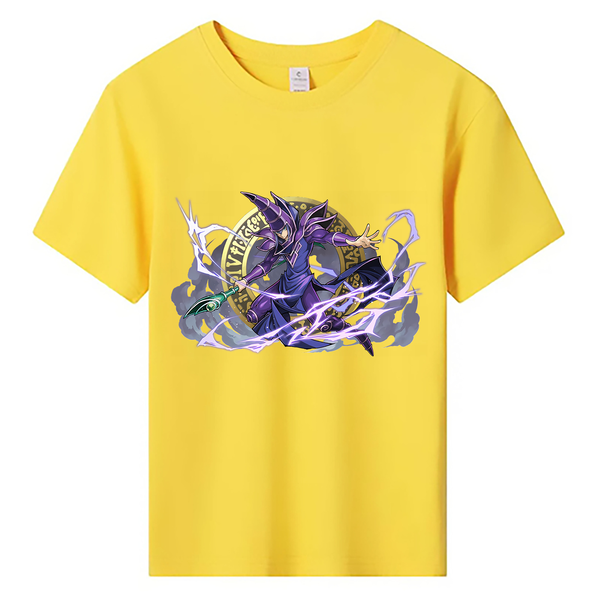 （画像用） 遊☆戯☆王 Yu-Gi-Oh! 綿100％キッズTシャツ（フロントプリント）