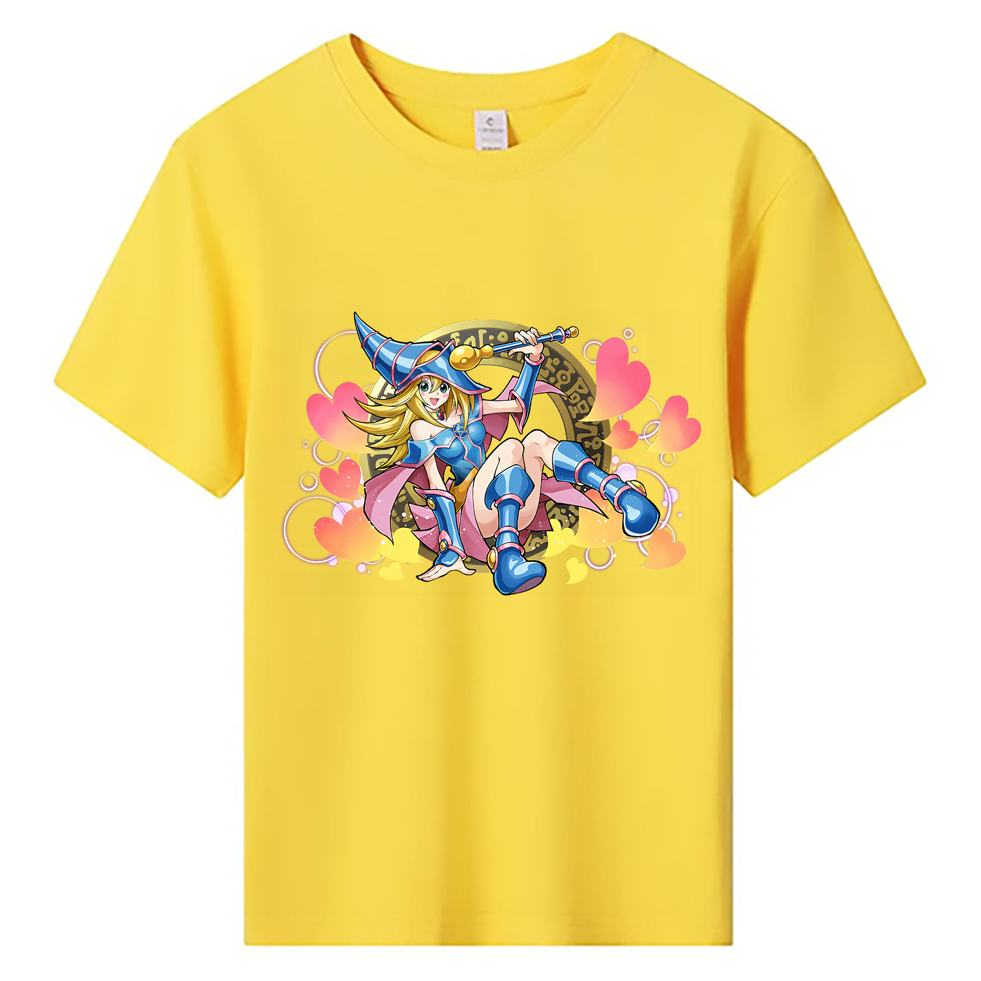 （画像用） 遊☆戯☆王 Yu-Gi-Oh! 綿100％キッズTシャツ（フロントプリント）