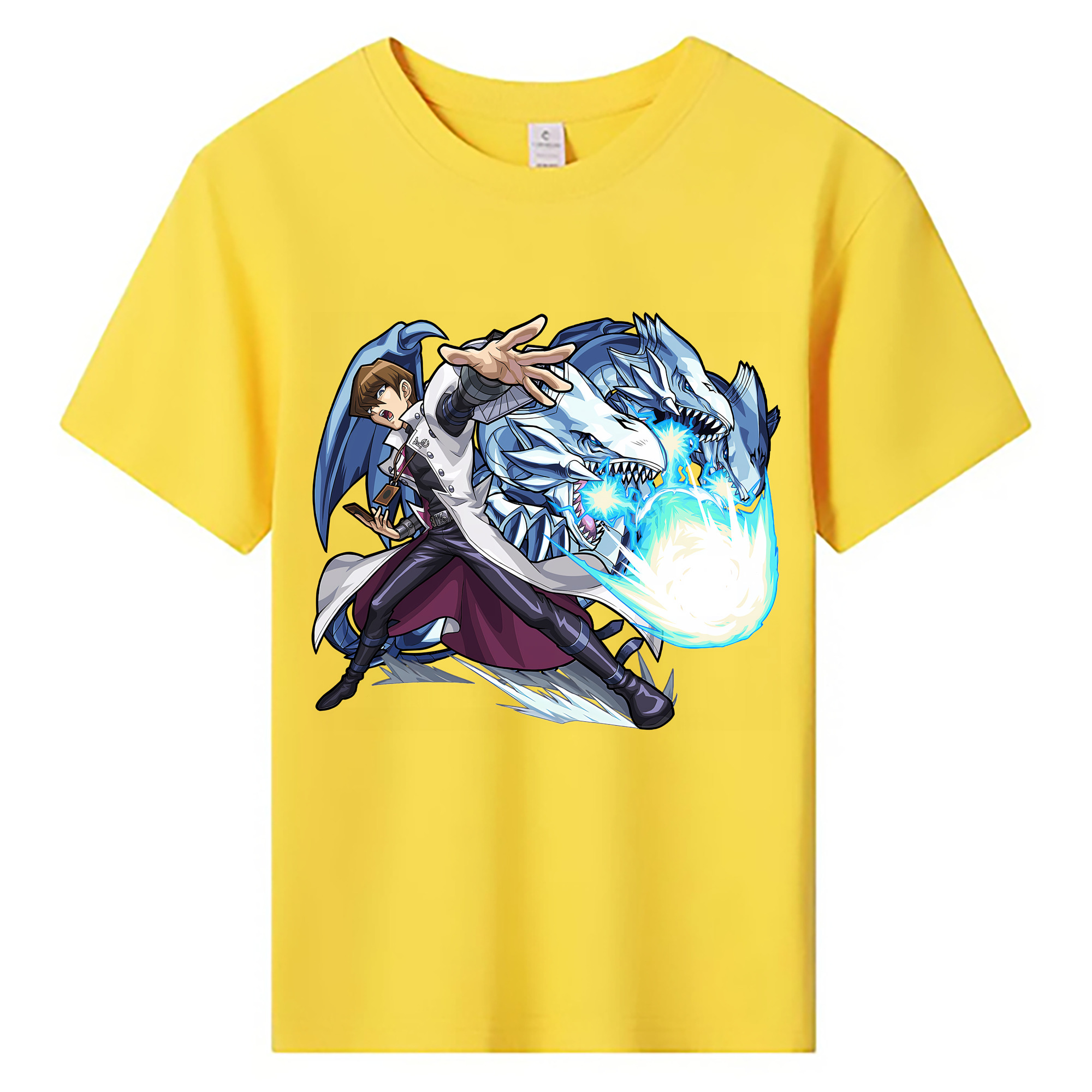 （画像用） 遊☆戯☆王 Yu-Gi-Oh! 綿100％キッズTシャツ（フロントプリント）