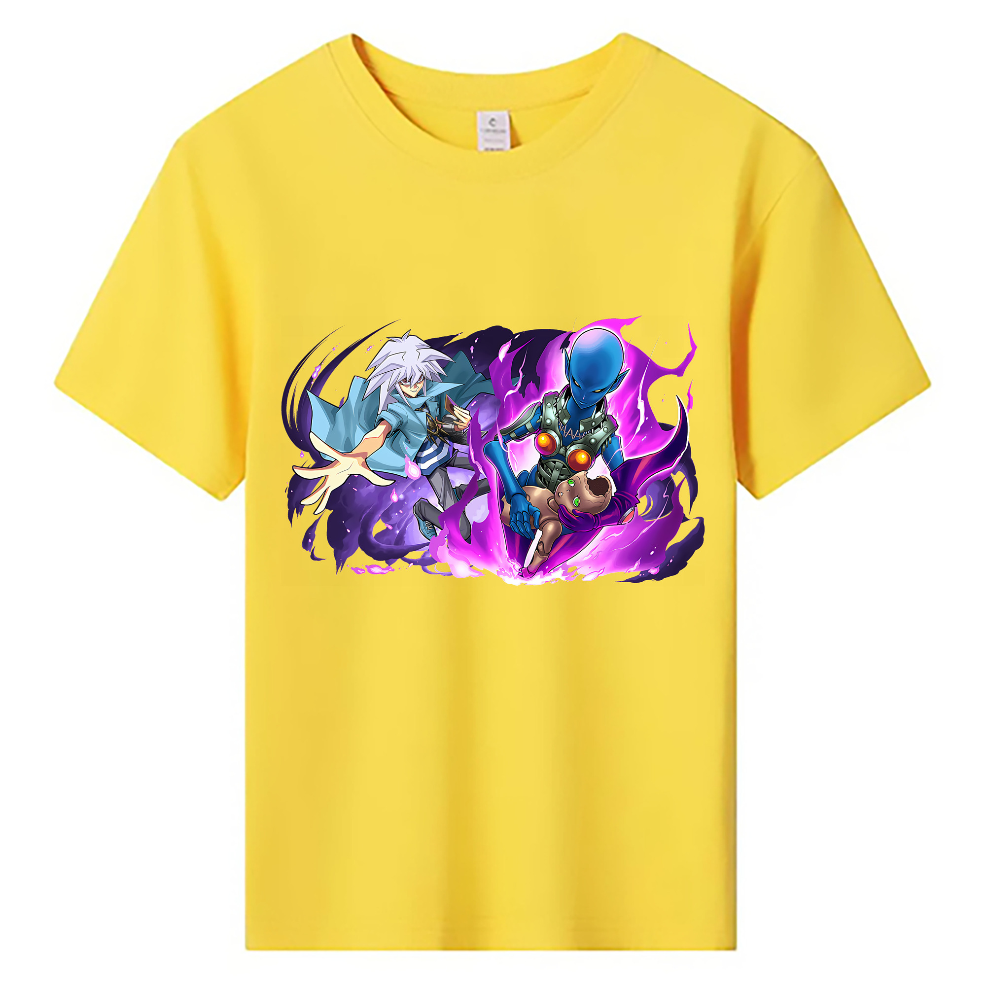 （画像用） 遊☆戯☆王 Yu-Gi-Oh! 綿100％キッズTシャツ（フロントプリント）