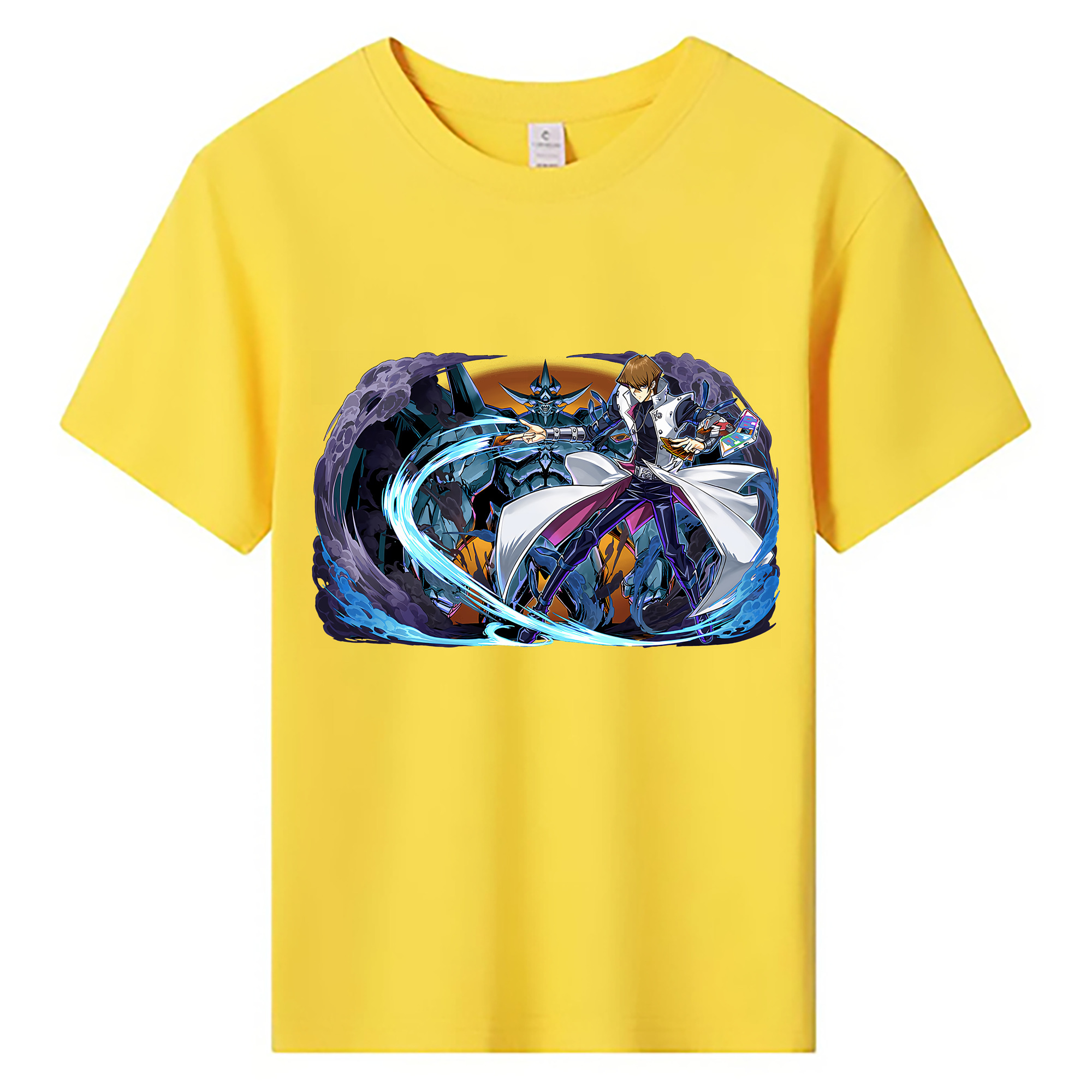 （画像用） 遊☆戯☆王 Yu-Gi-Oh! 綿100％キッズTシャツ（フロントプリント）