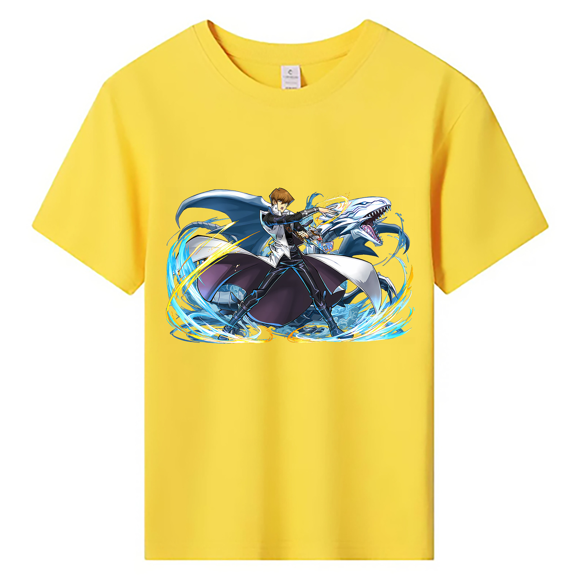 （画像用） 遊☆戯☆王 Yu-Gi-Oh! 綿100％キッズTシャツ（フロントプリント）