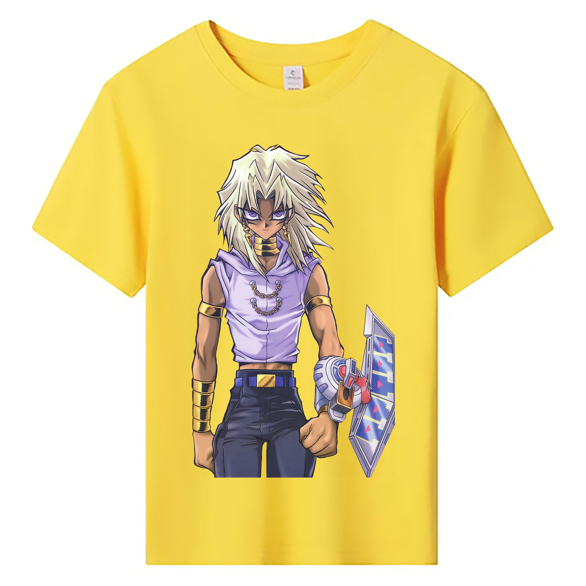 （画像用） 遊☆戯☆王 Yu-Gi-Oh! 綿100％キッズTシャツ（フロントプリント）