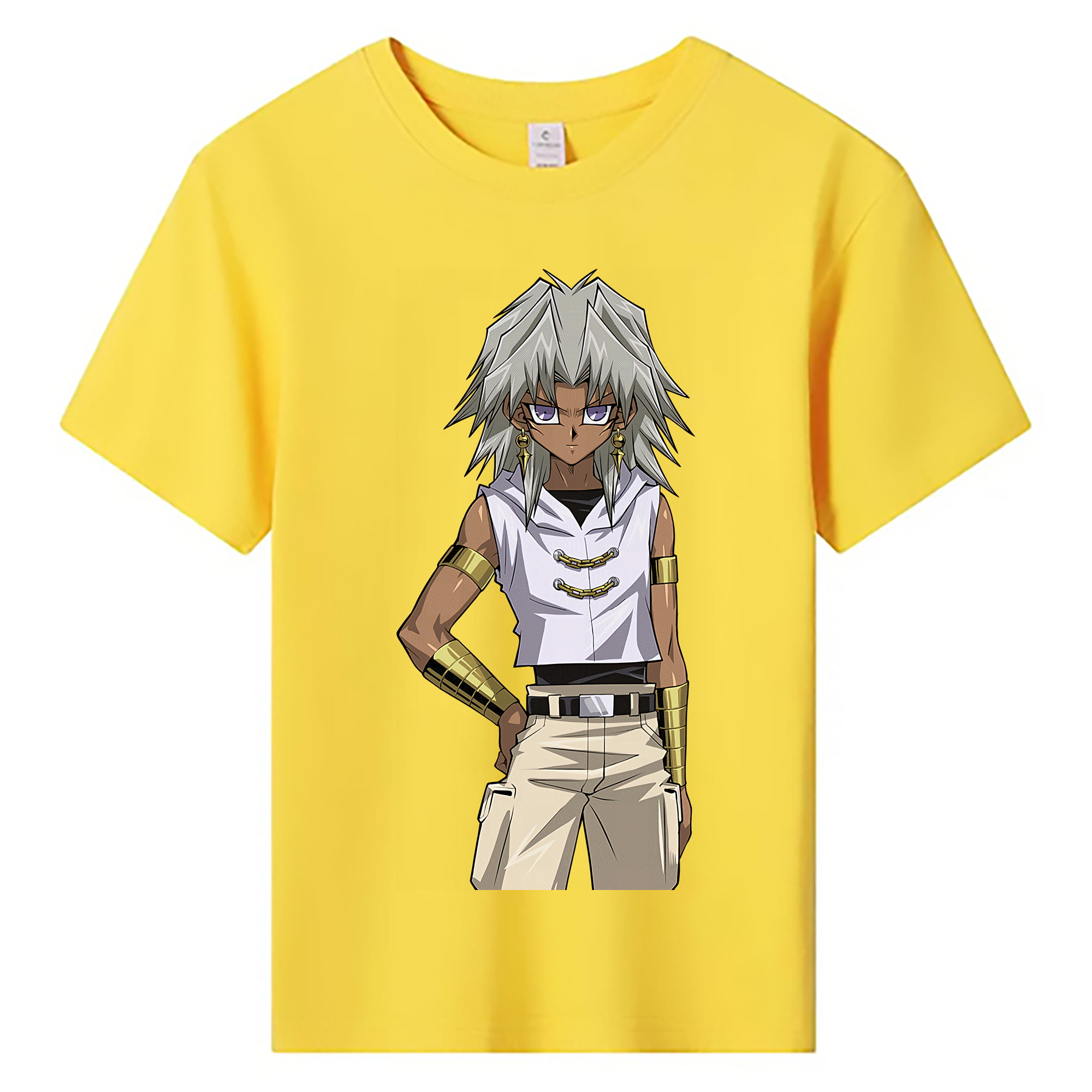 （画像用） 遊☆戯☆王 Yu-Gi-Oh! 綿100％キッズTシャツ（フロントプリント）