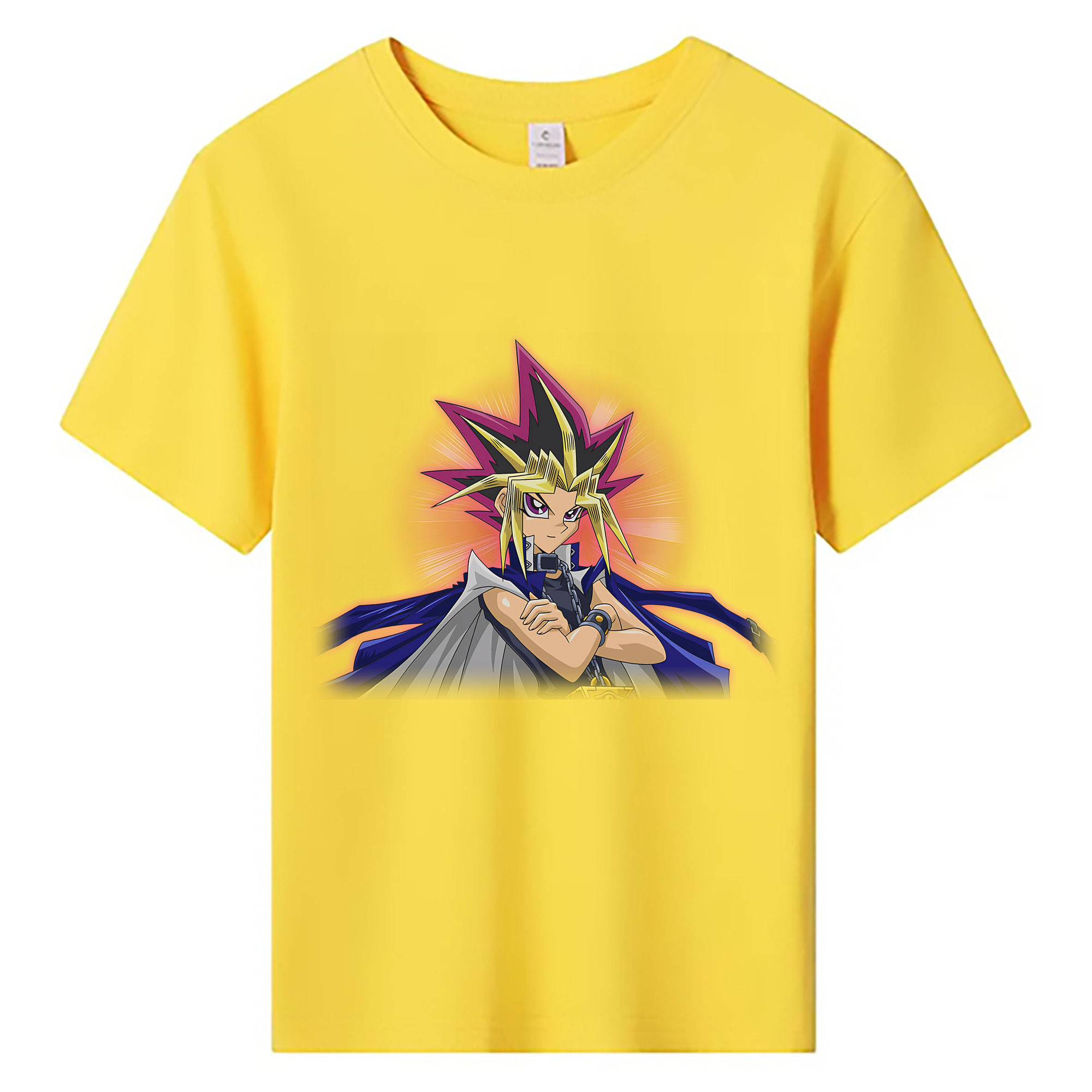 （画像用） 遊☆戯☆王 Yu-Gi-Oh! 綿100％キッズTシャツ（フロントプリント）