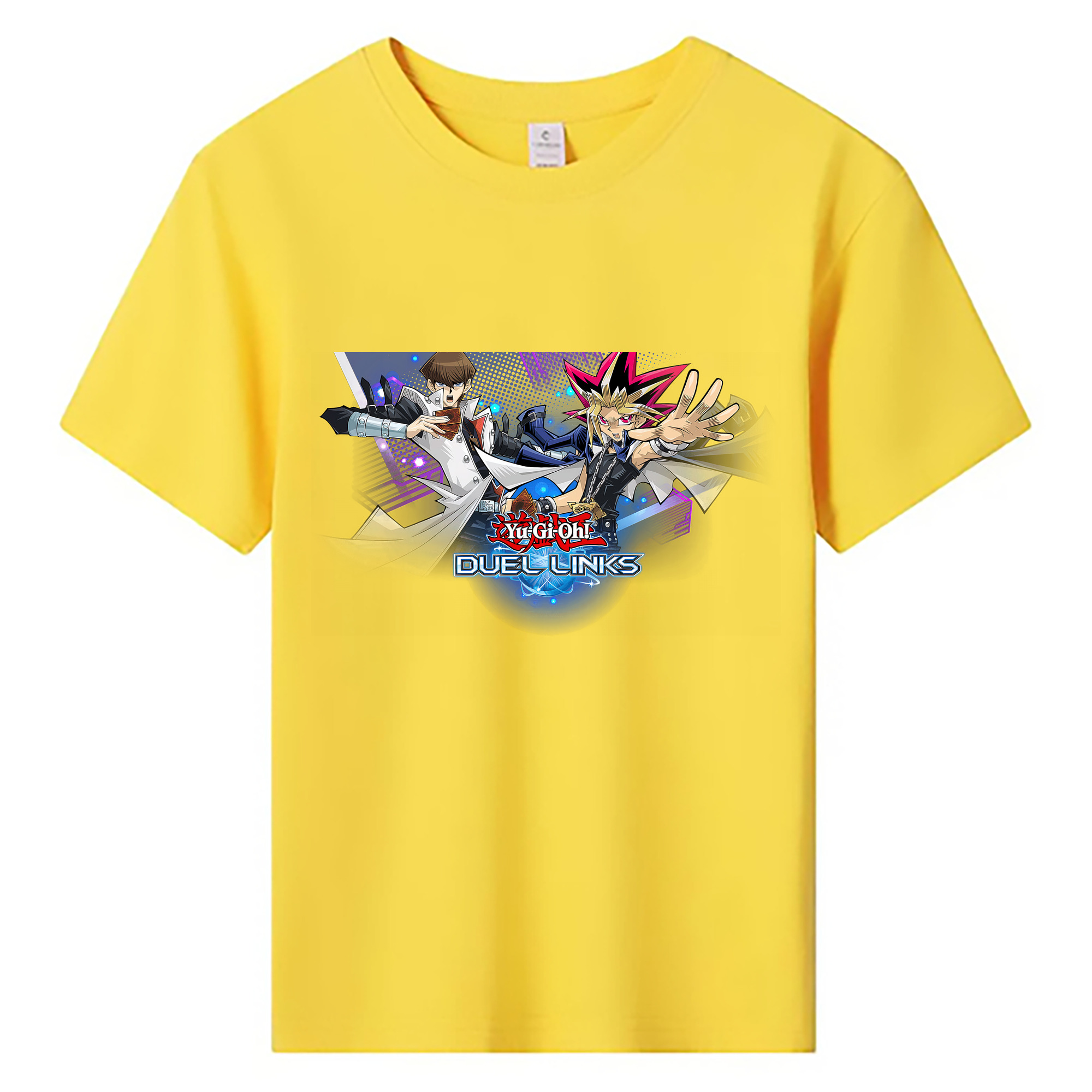 （画像用） 遊☆戯☆王 Yu-Gi-Oh! 綿100％キッズTシャツ（フロントプリント）