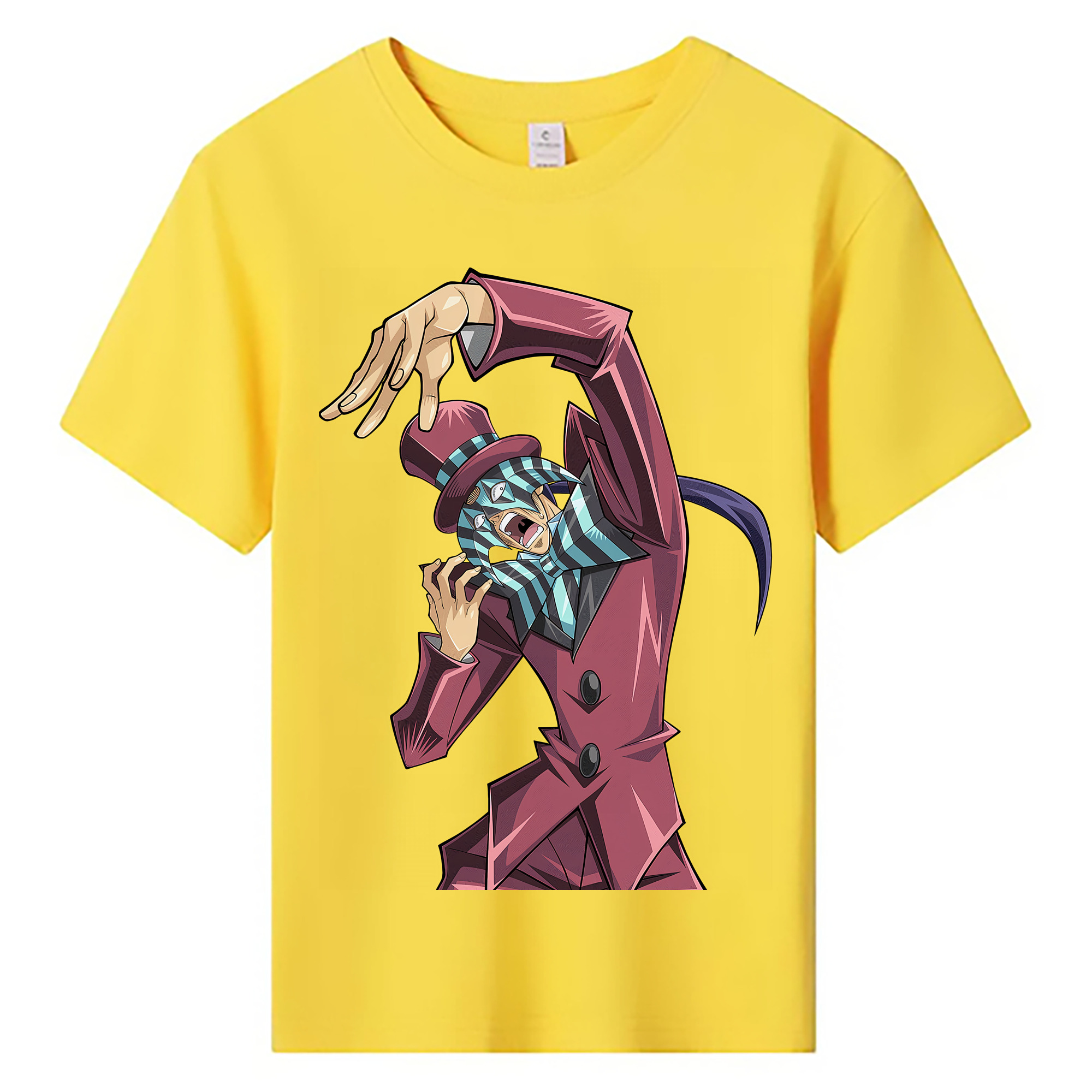 （画像用） 遊☆戯☆王 Yu-Gi-Oh! 綿100％キッズTシャツ（フロントプリント）