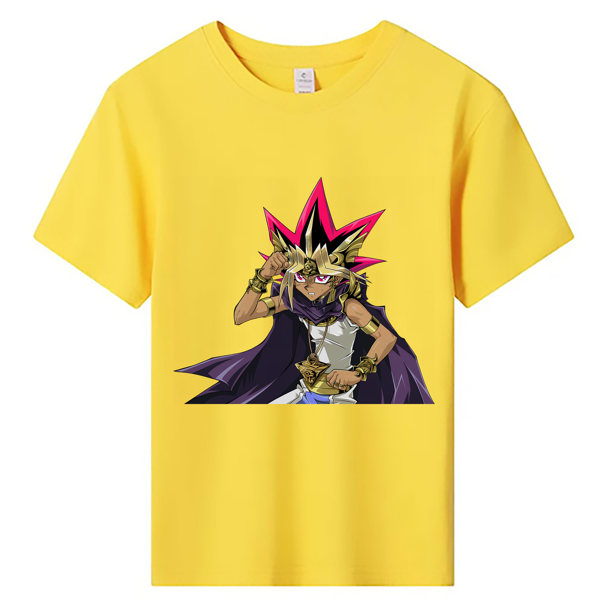 （画像用） 遊☆戯☆王 Yu-Gi-Oh! 綿100％キッズTシャツ（フロントプリント）