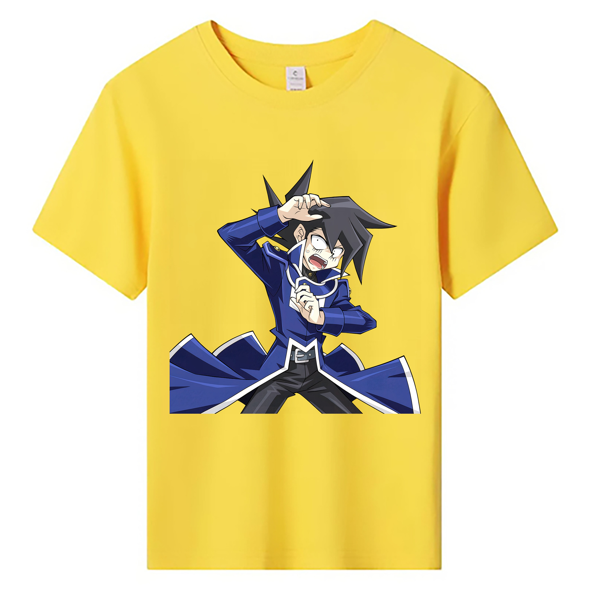 （画像用） 遊☆戯☆王 Yu-Gi-Oh! 綿100％キッズTシャツ（フロントプリント）