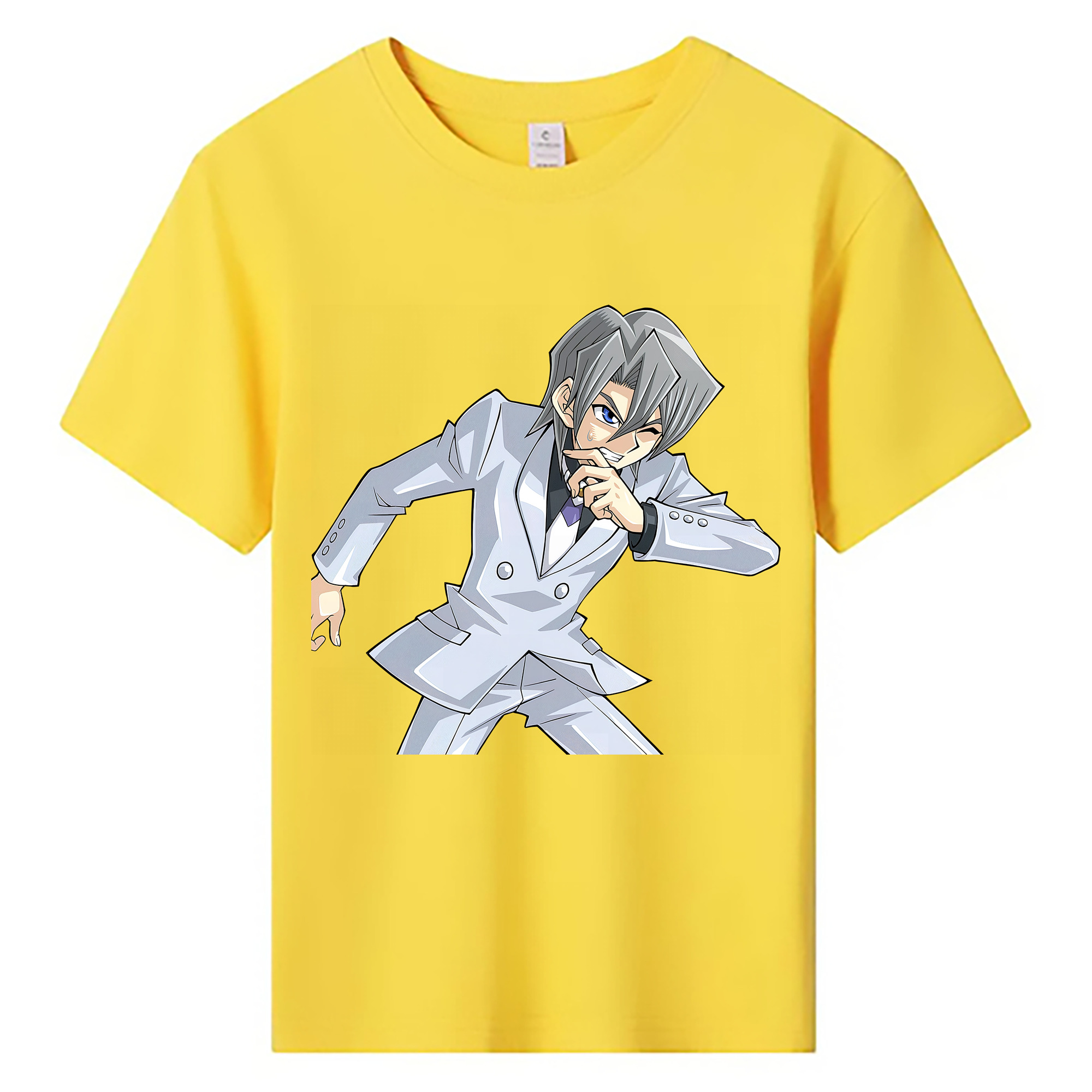 （画像用） 遊☆戯☆王 Yu-Gi-Oh! 綿100％キッズTシャツ（フロントプリント）