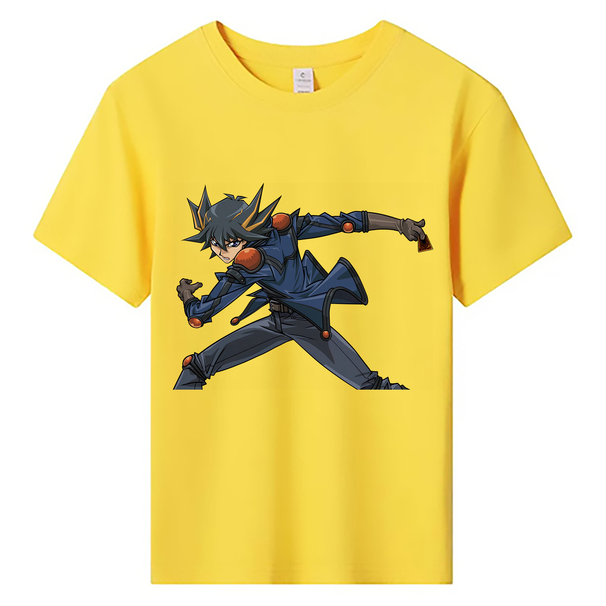 （画像用） 遊☆戯☆王 Yu-Gi-Oh! 綿100％キッズTシャツ（フロントプリント）