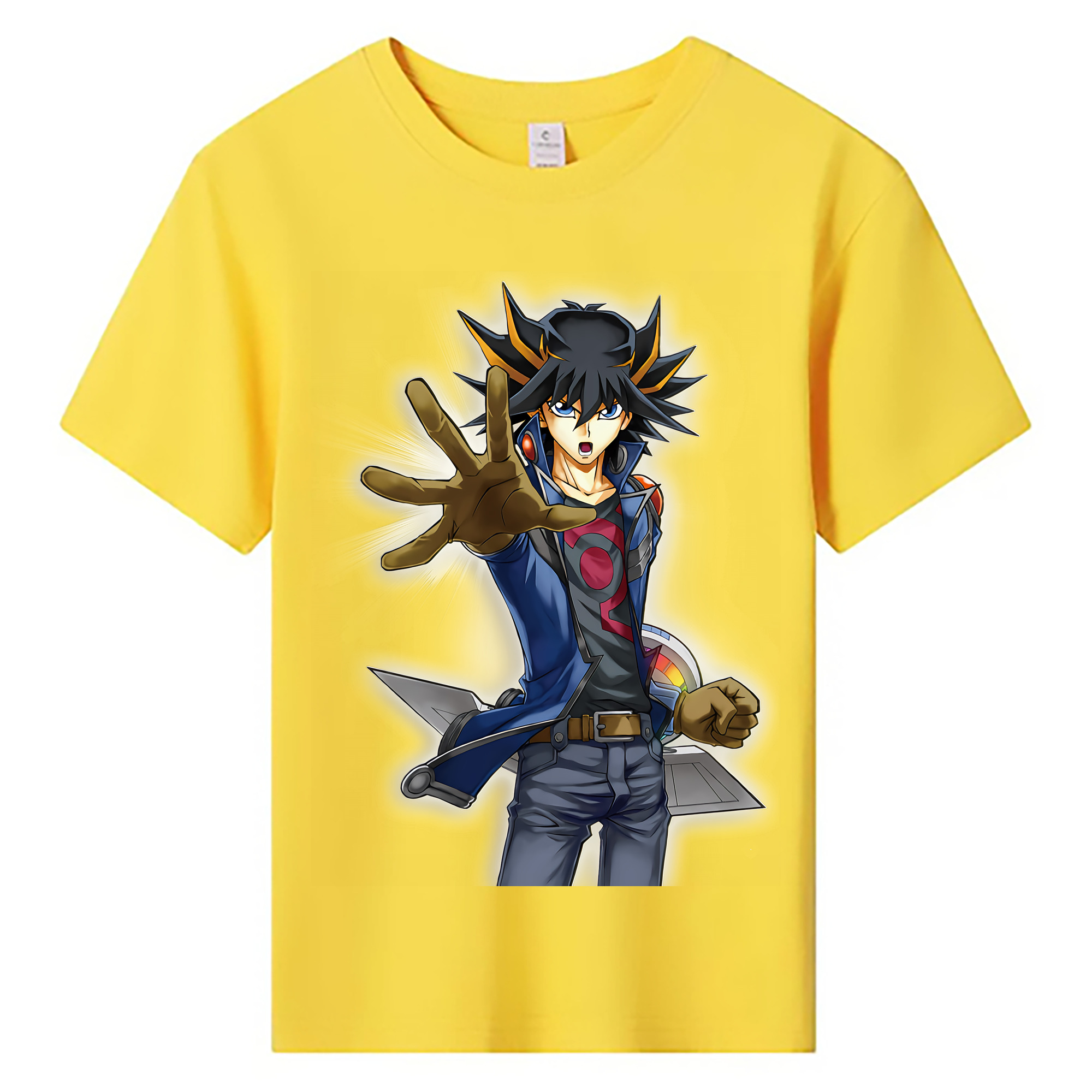 （画像用） 遊☆戯☆王 Yu-Gi-Oh! 綿100％キッズTシャツ（フロントプリント）