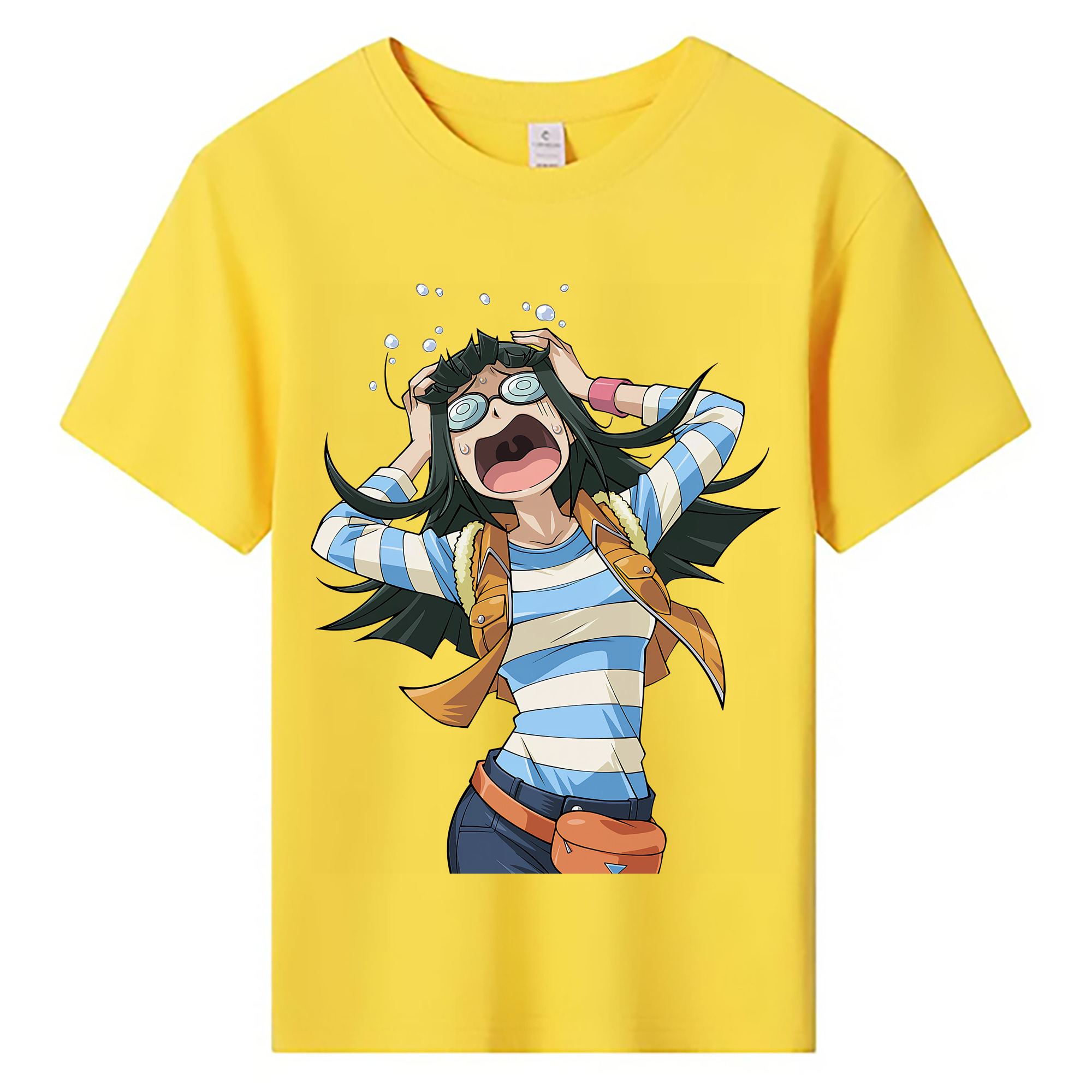 （画像用） 遊☆戯☆王 Yu-Gi-Oh! 綿100％キッズTシャツ（フロントプリント）