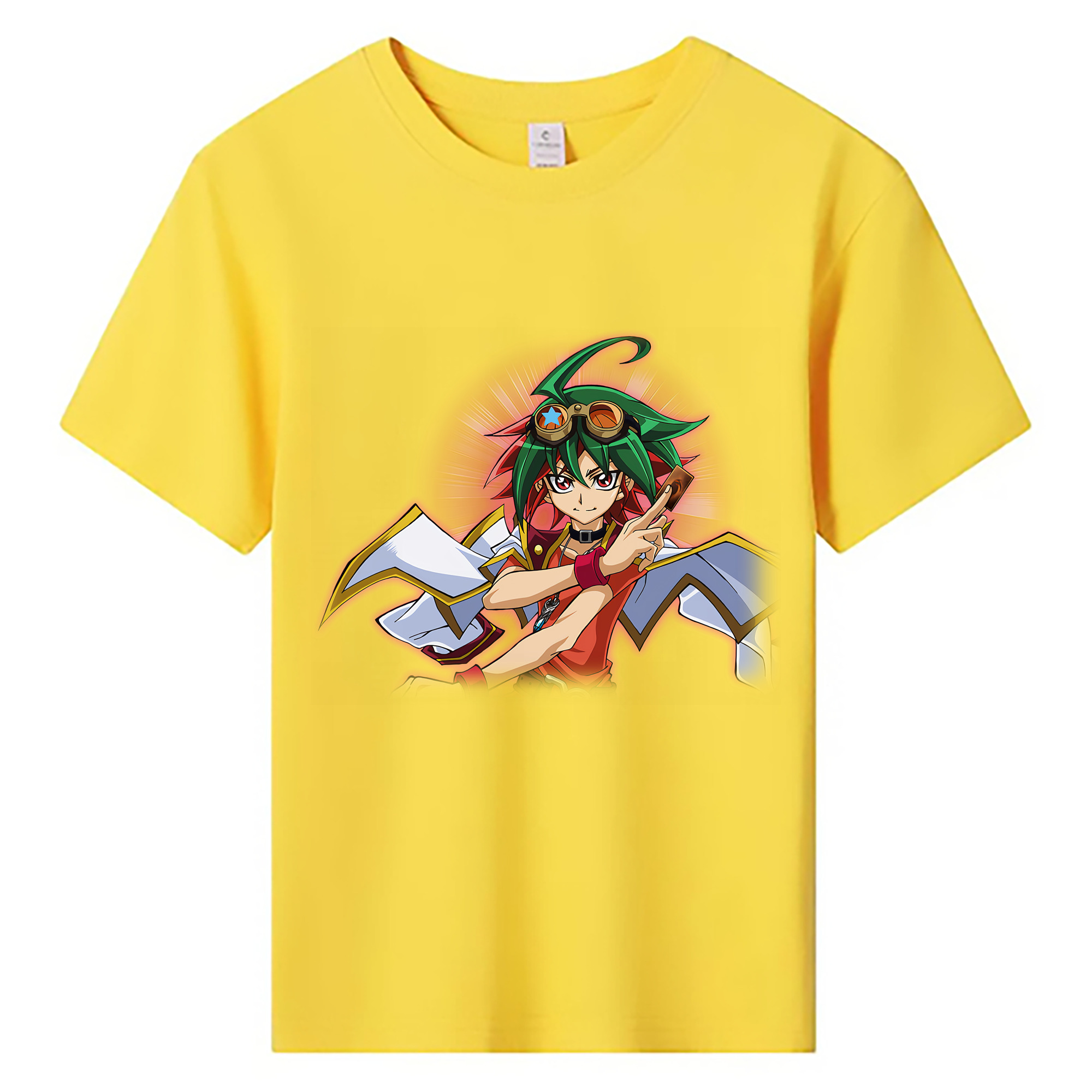 （画像用） 遊☆戯☆王 Yu-Gi-Oh! 綿100％キッズTシャツ（フロントプリント）