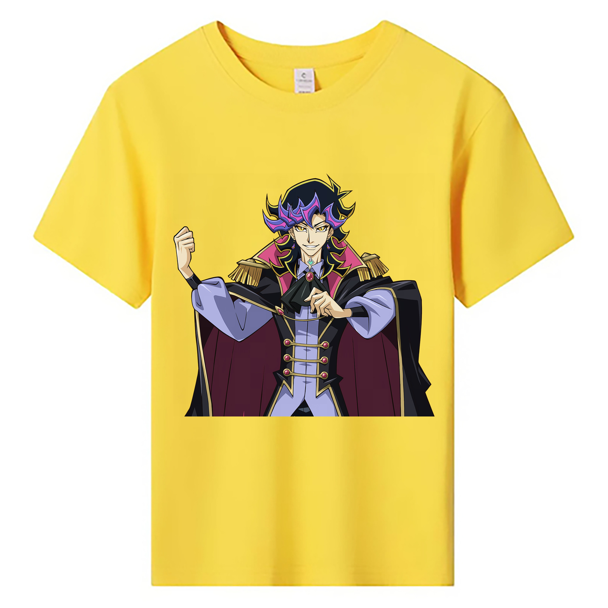 （画像用） 遊☆戯☆王 Yu-Gi-Oh! 綿100％キッズTシャツ（フロントプリント）