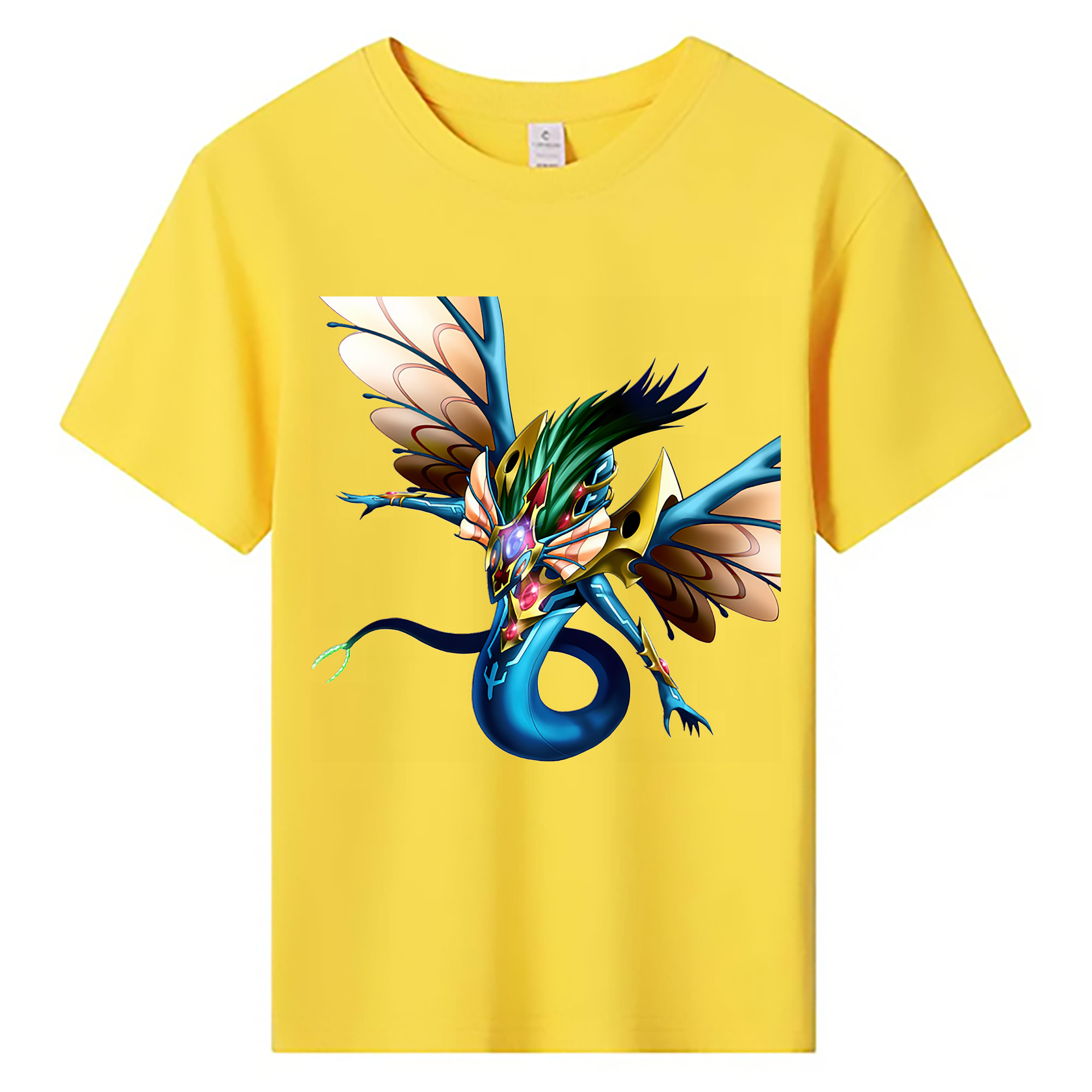（画像用） 遊☆戯☆王 Yu-Gi-Oh! 綿100％キッズTシャツ（フロントプリント）
