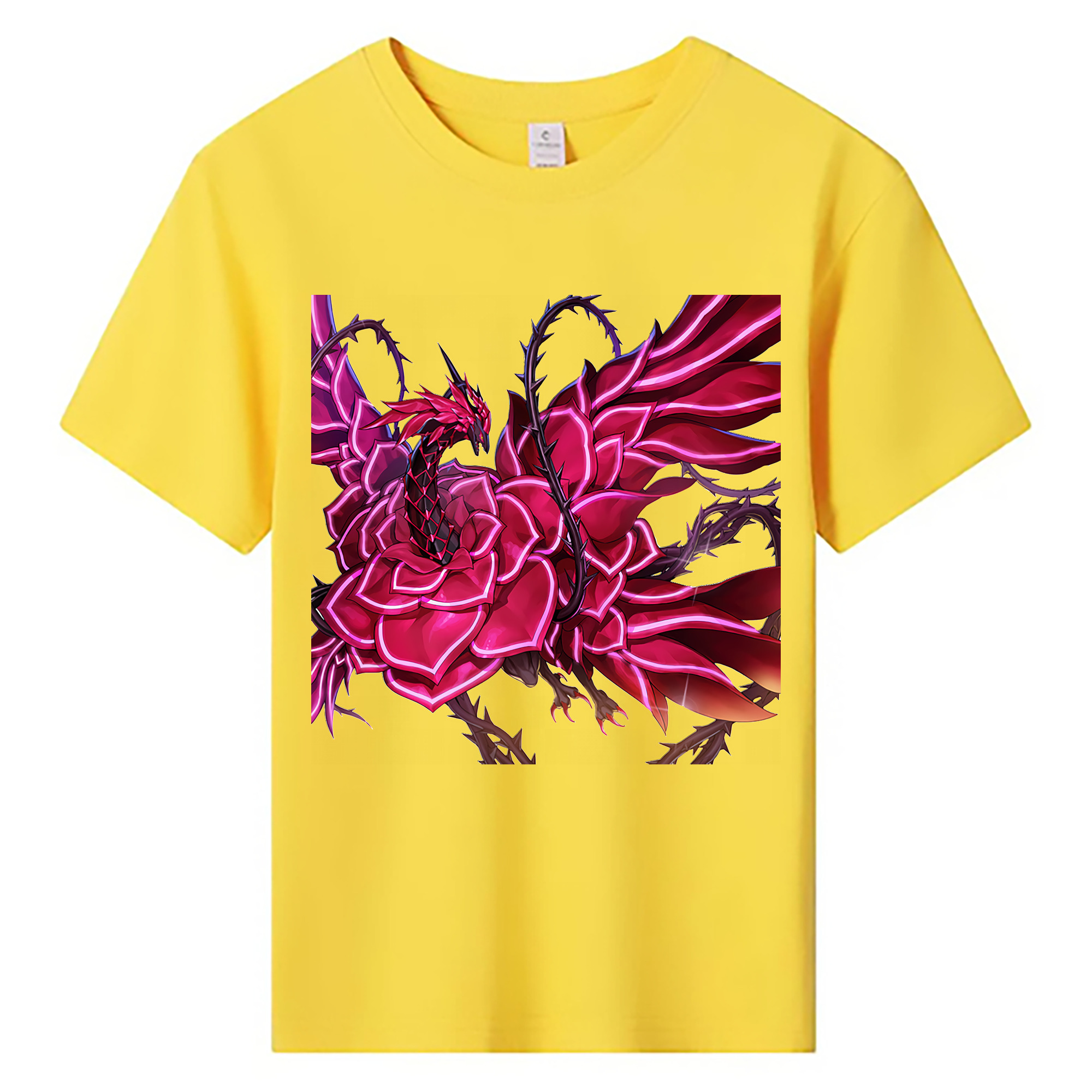 （画像用） 遊☆戯☆王 Yu-Gi-Oh! 綿100％キッズTシャツ（フロントプリント）