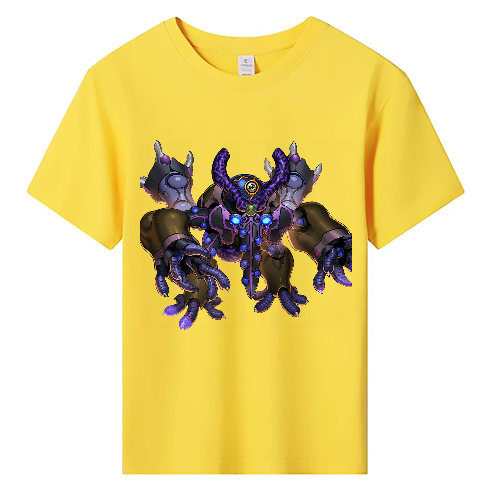 （画像用） 遊☆戯☆王 Yu-Gi-Oh! 綿100％キッズTシャツ（フロントプリント）