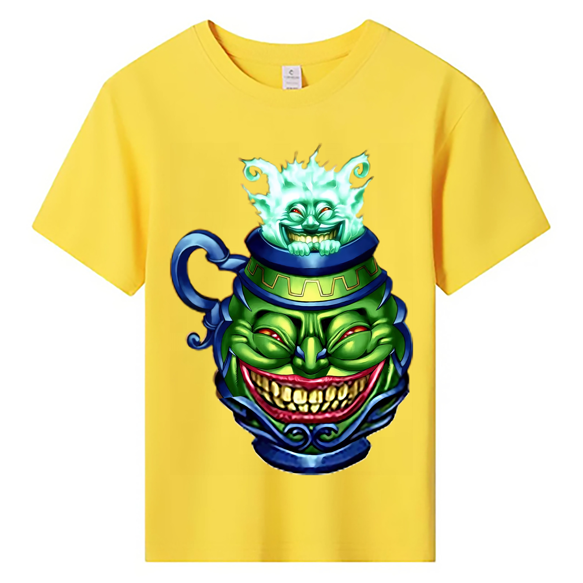 （画像用） 遊☆戯☆王 Yu-Gi-Oh! 綿100％キッズTシャツ（フロントプリント）