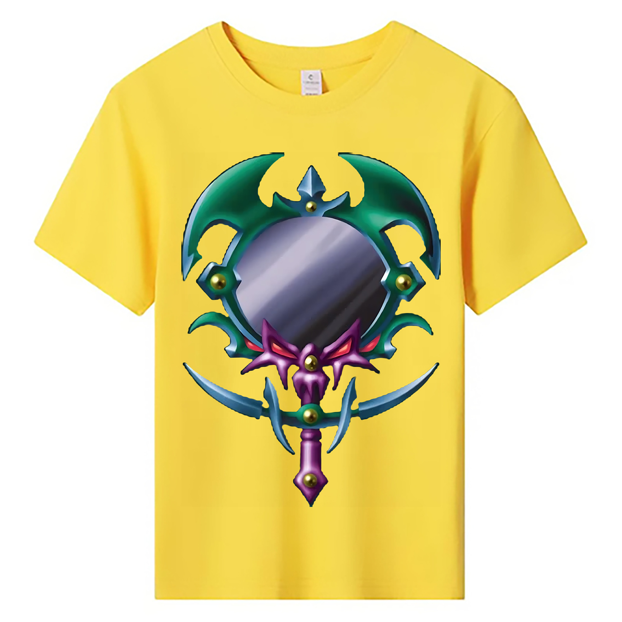（画像用） 遊☆戯☆王 Yu-Gi-Oh! 綿100％キッズTシャツ（フロントプリント）