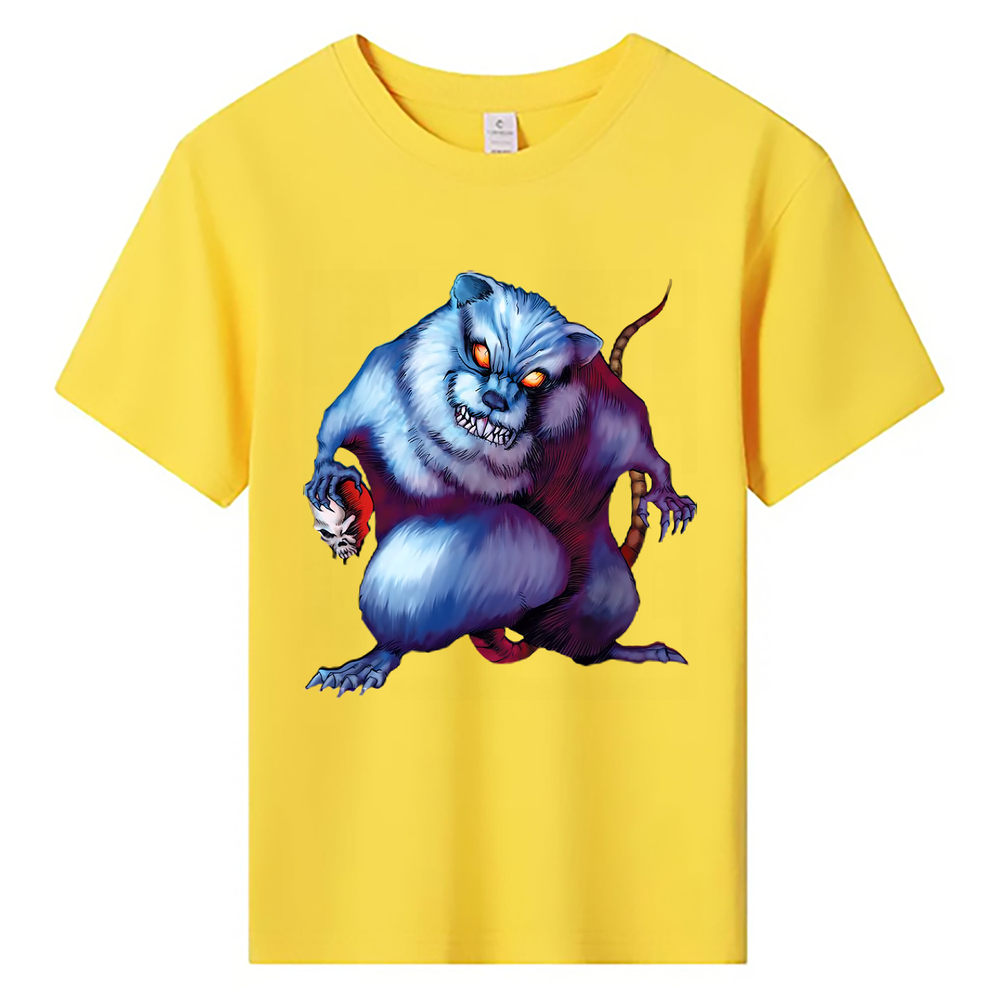 （画像用） 遊☆戯☆王 Yu-Gi-Oh! 綿100％キッズTシャツ（フロントプリント）