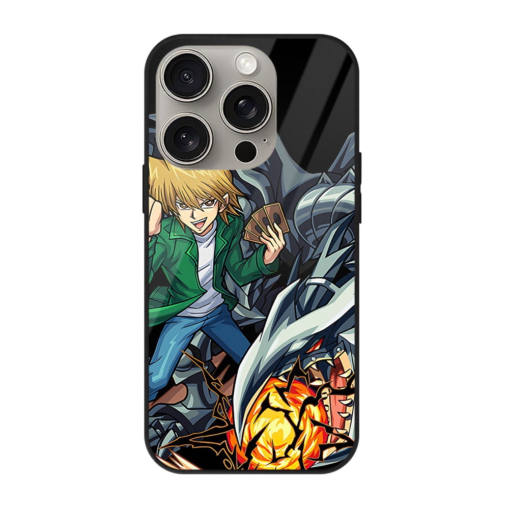 遊☆戯☆王 Yu-Gi-Oh! 【iPhone15Pro対応】スマホケース 耐衝撃&黄変防止 背面ガラス 遊☆戯☆王 Yu-Gi-Oh! 【iPhone15Pro対応】スマホケース 耐衝撃&黄変防止 背面ガラス