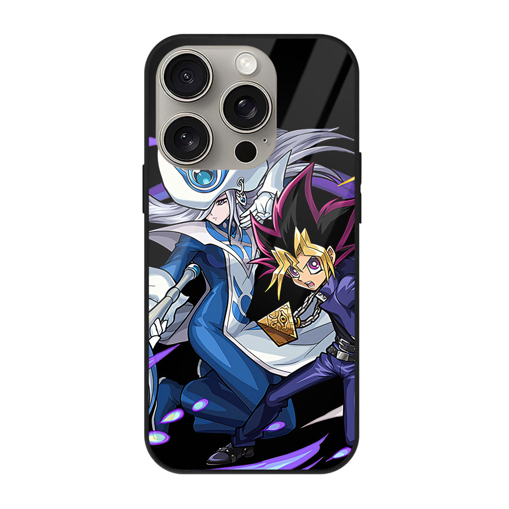 遊☆戯☆王 Yu-Gi-Oh! 【iPhone15Pro対応】スマホケース 耐衝撃&黄変防止 背面ガラス 遊☆戯☆王 Yu-Gi-Oh! 【iPhone15Pro対応】スマホケース 耐衝撃&黄変防止 背面ガラス