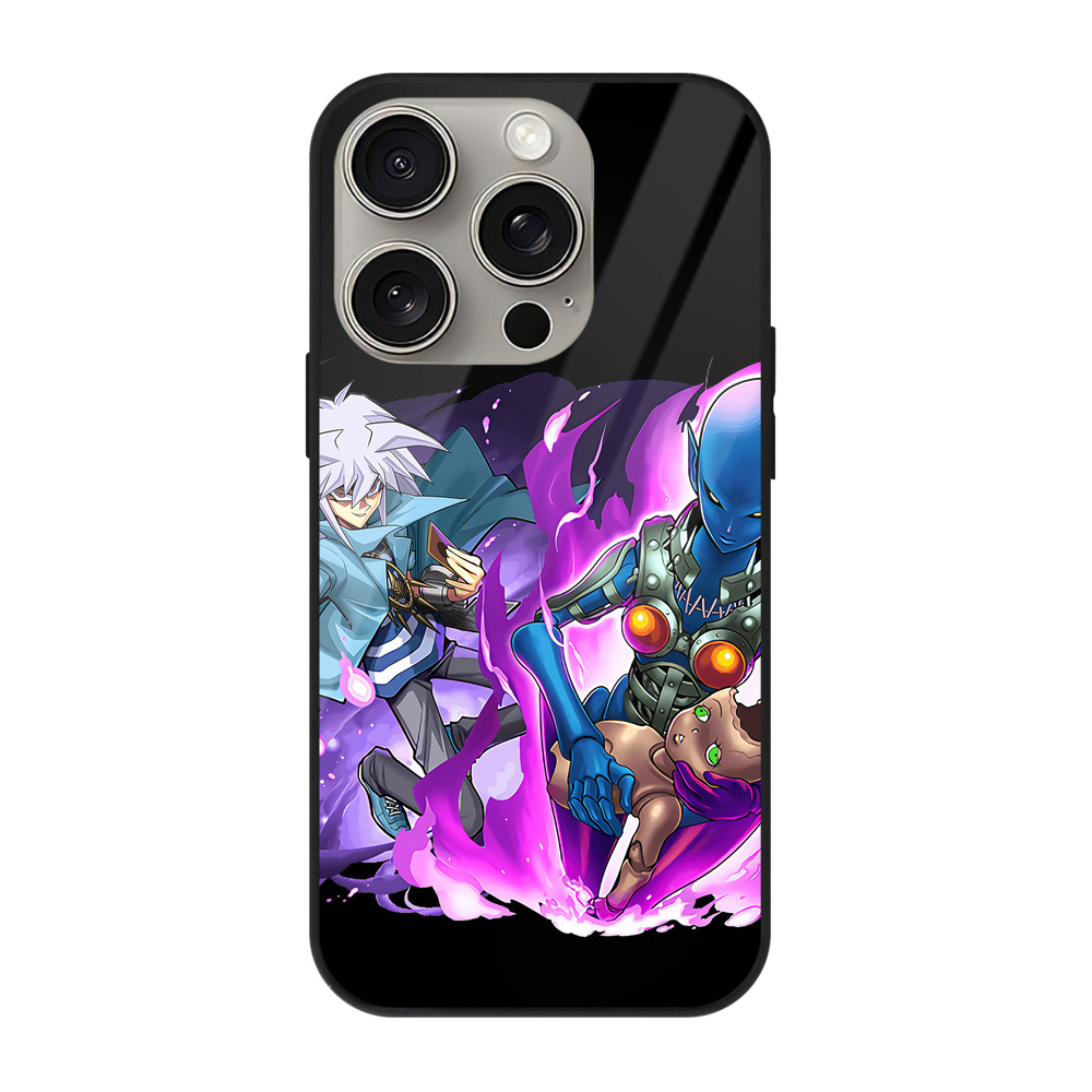 遊☆戯☆王 Yu-Gi-Oh! 【iPhone15Pro対応】スマホケース 耐衝撃&黄変防止 背面ガラス 遊☆戯☆王 Yu-Gi-Oh! 【iPhone15Pro対応】スマホケース 耐衝撃&黄変防止 背面ガラス