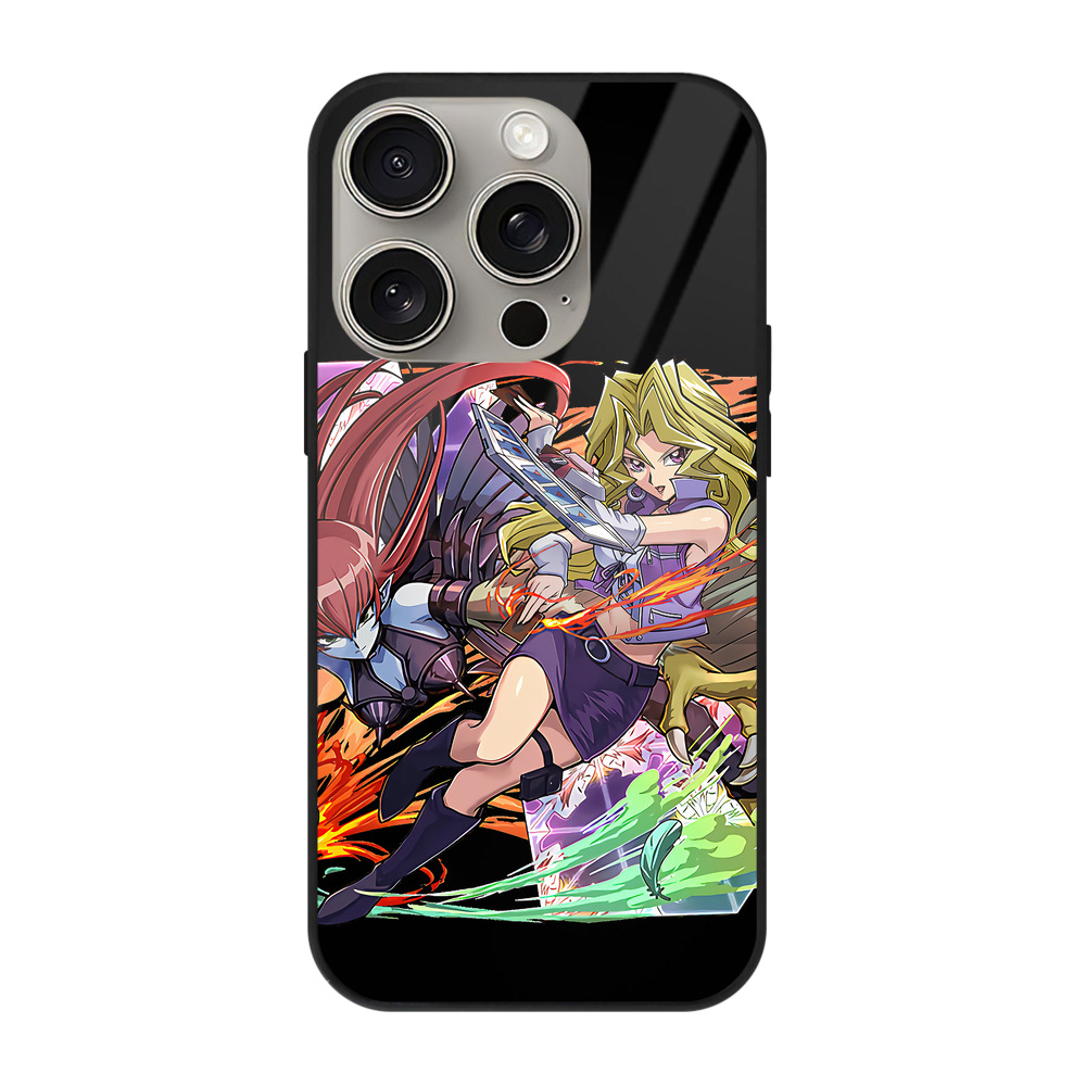 遊☆戯☆王 Yu-Gi-Oh! 【iPhone15Pro対応】スマホケース 耐衝撃&黄変防止 背面ガラス 遊☆戯☆王 Yu-Gi-Oh! 【iPhone15Pro対応】スマホケース 耐衝撃&黄変防止 背面ガラス
