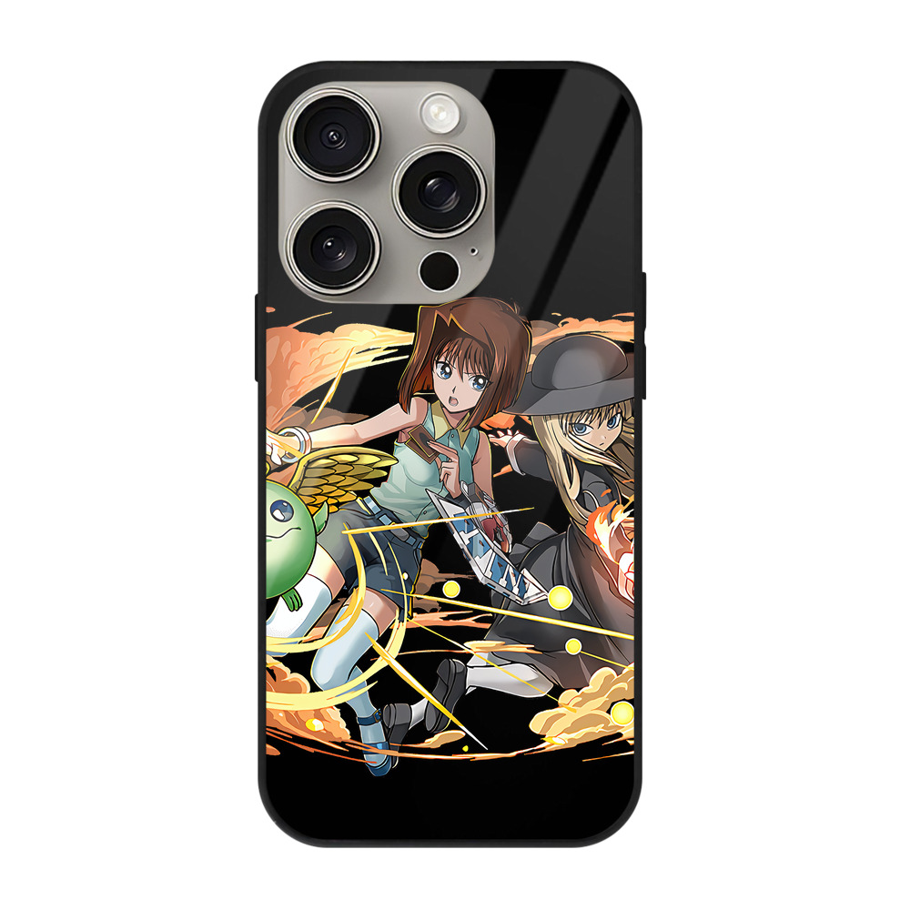 遊☆戯☆王 Yu-Gi-Oh! 【iPhone15Pro対応】スマホケース 耐衝撃&黄変防止 背面ガラス 遊☆戯☆王 Yu-Gi-Oh! 【iPhone15Pro対応】スマホケース 耐衝撃&黄変防止 背面ガラス